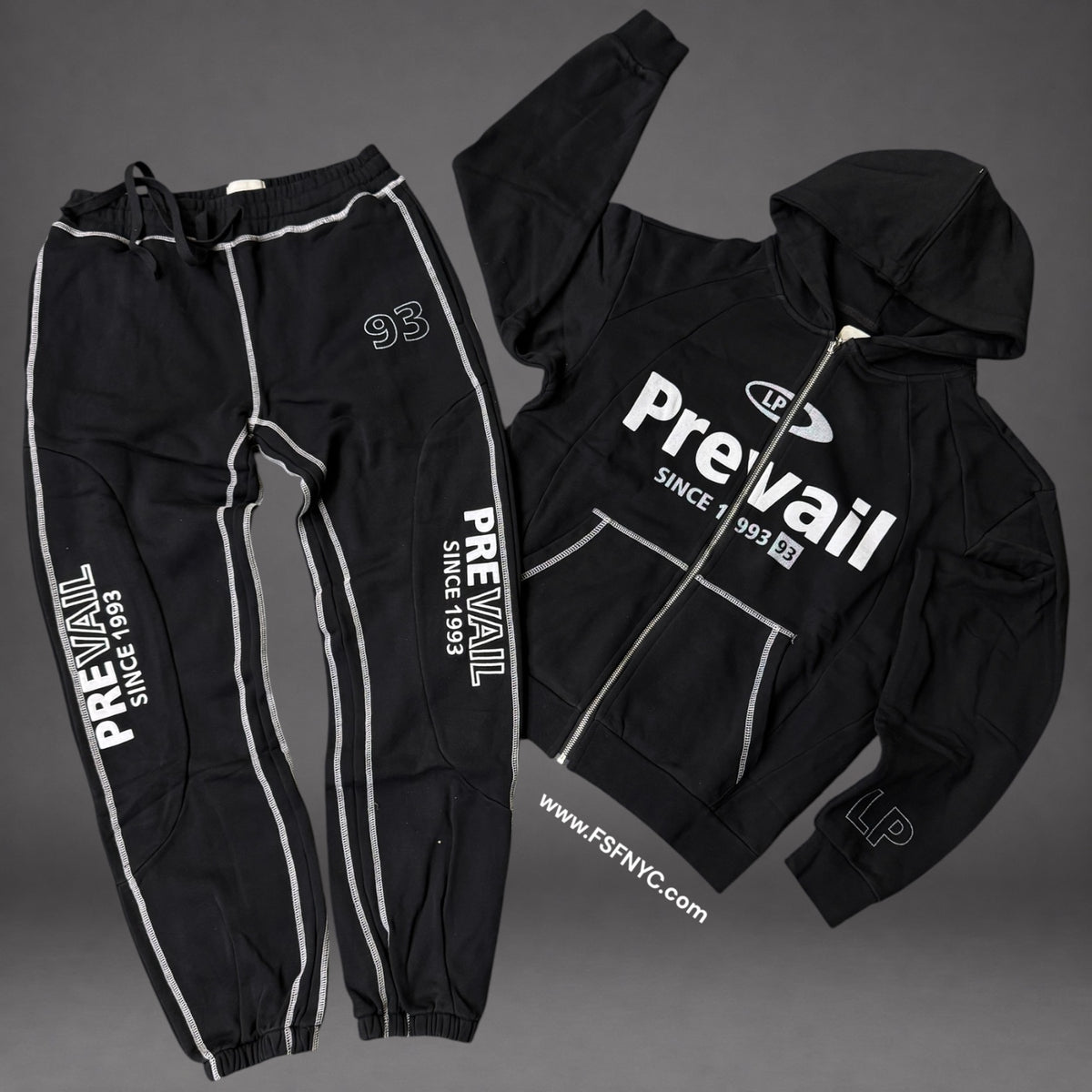 Prevail - Since 1993 Sweat Suit - Black/Black