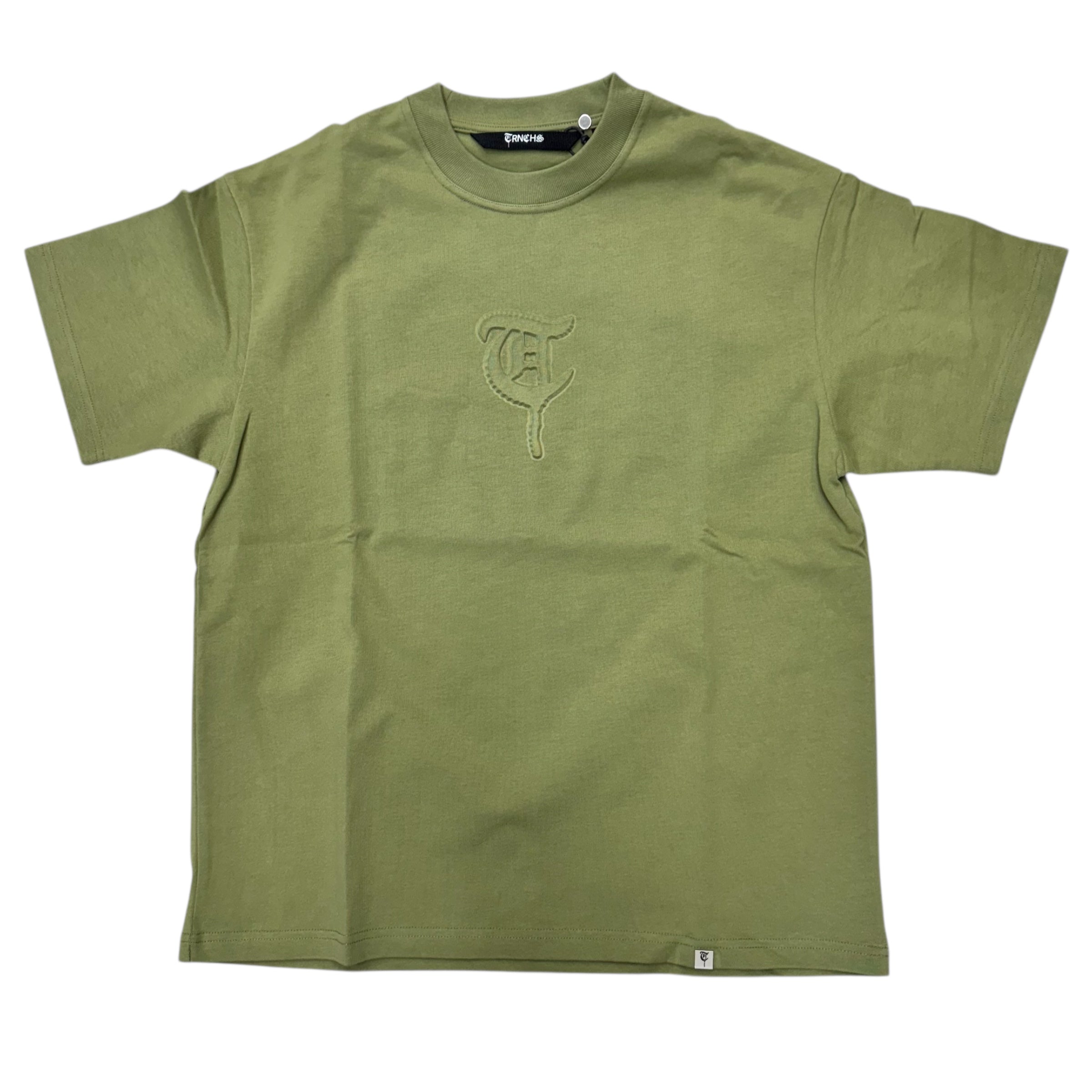 Trnchs Classic Vintage T-shirt Olive 876