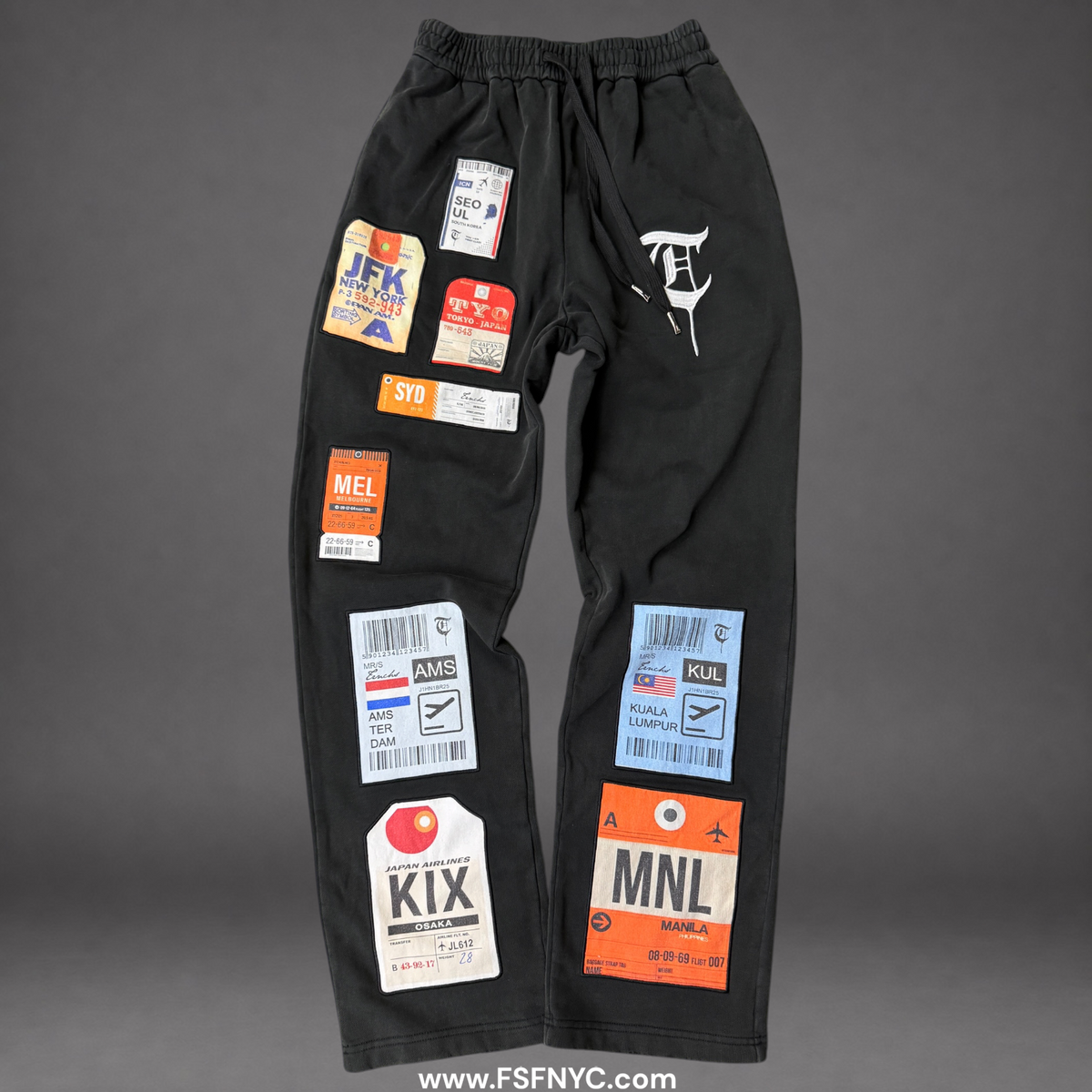 TRNCHS - AirMail SweatPants - Black