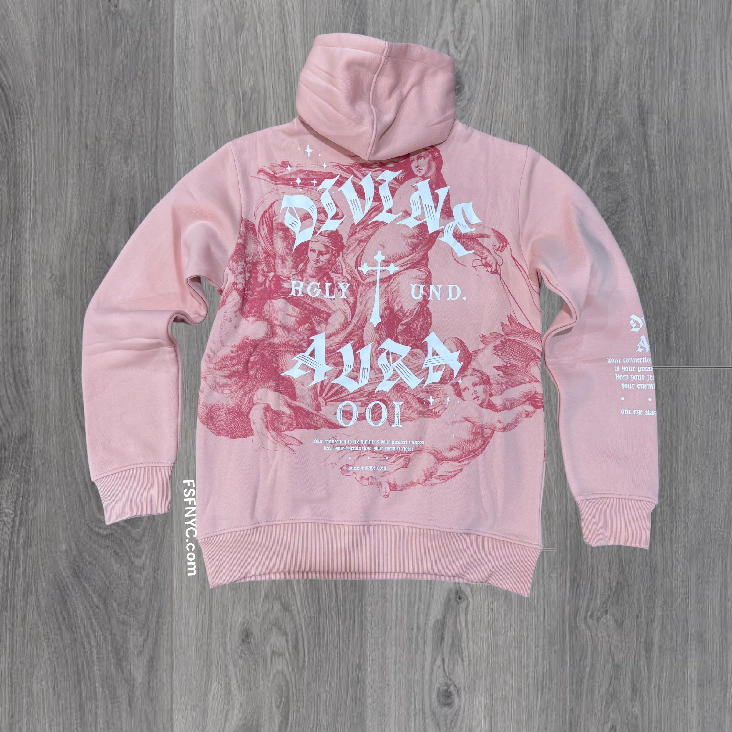 UNDRTD - Stacked Divine Aura Sweat Suit - Pink - 5603 5203