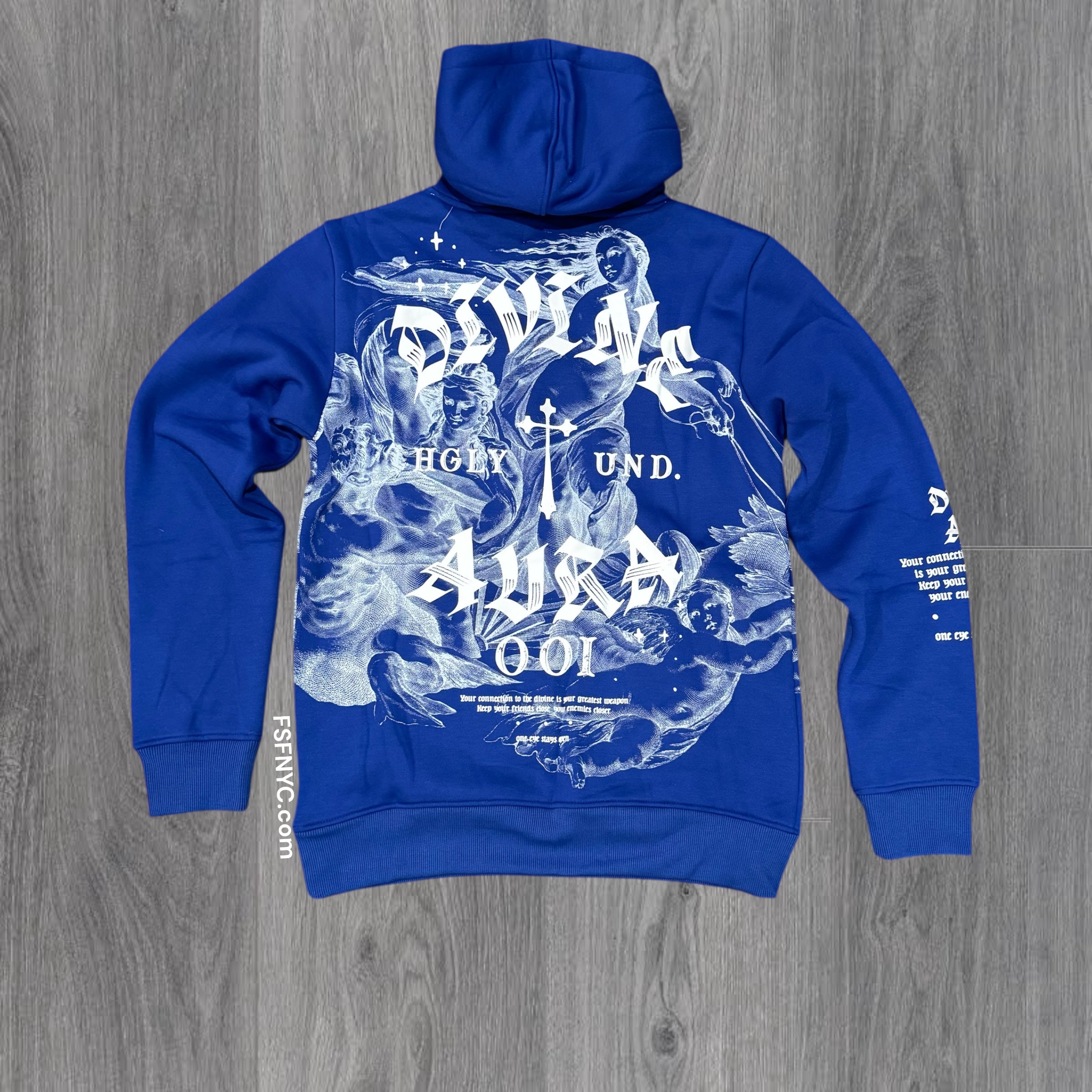 UNDRTD - Stacked Divine Aura Sweat Suit - Royal - 5603 5203