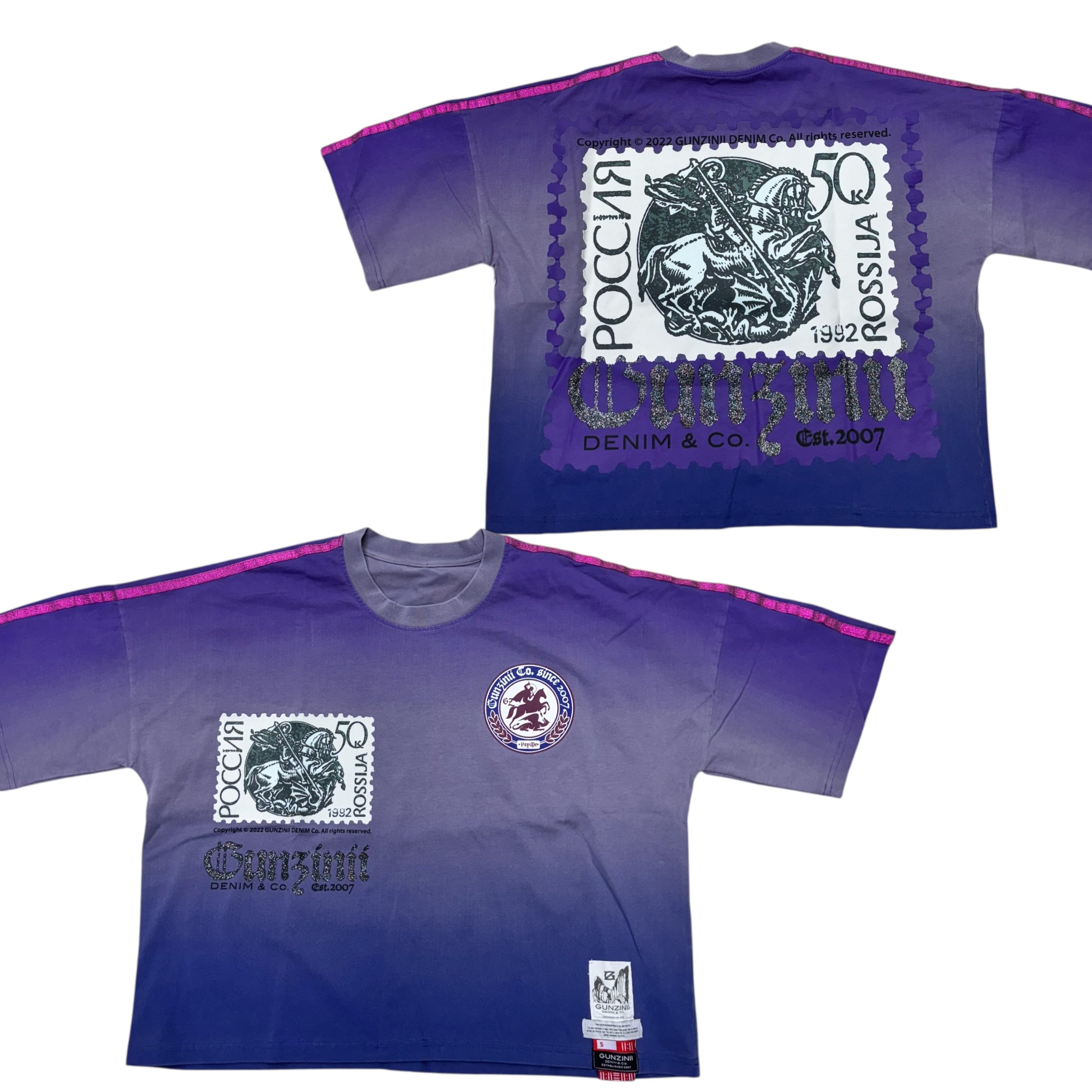 Gunzinii Fadded Purple T-shirt GZ564 M