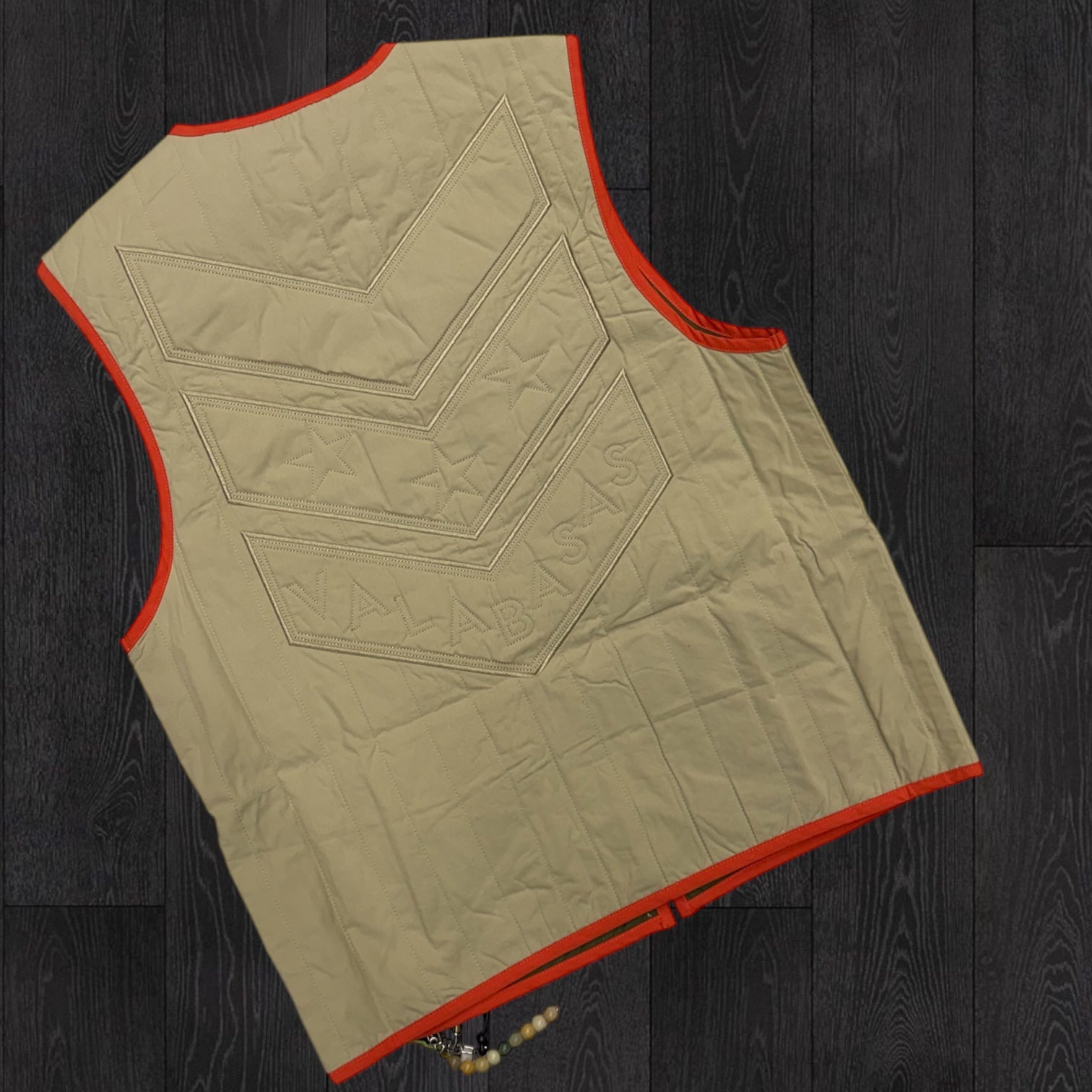 Valabasas - Lantern Patch Vest - Tan - 1003