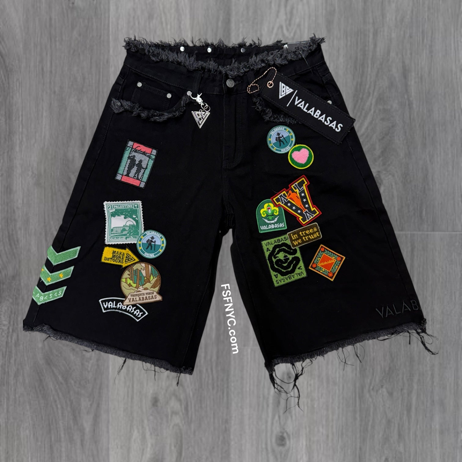 Valabasas- District Cargo Denim - Black - 1032