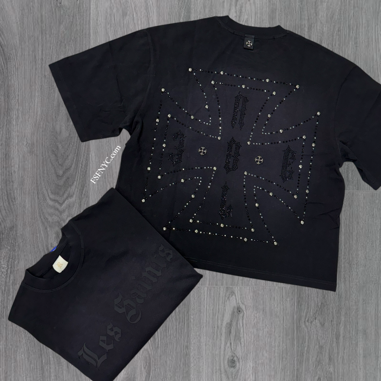 Rebel - Les Saints T-shirts - Black - 122
