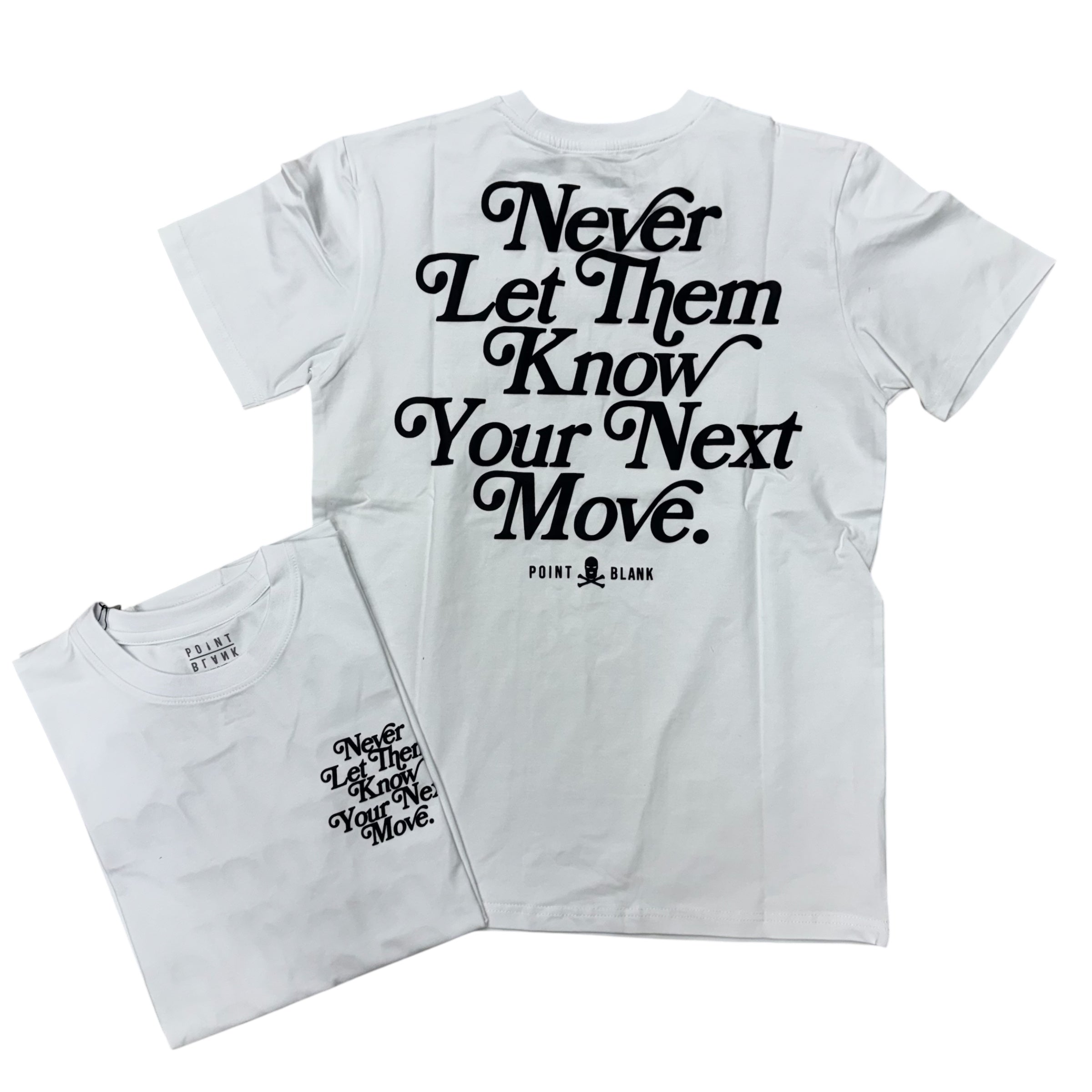 Aks Never Let Them Know Your Next Move White Black 22