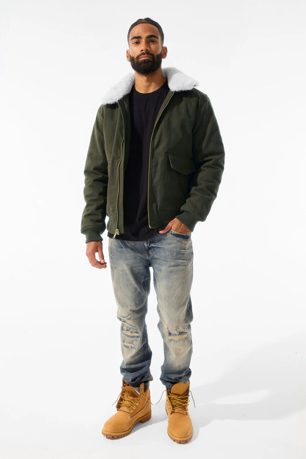 JC ST. Cloud Work jacket Olive 91640