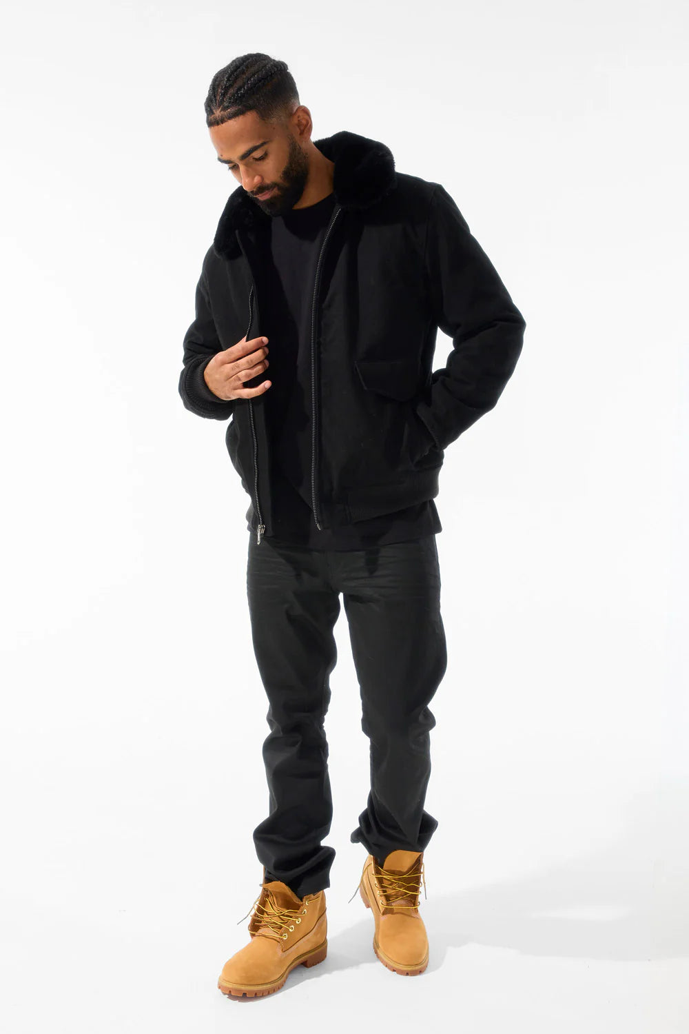 JC ST.Cloud Work jacket black 91640