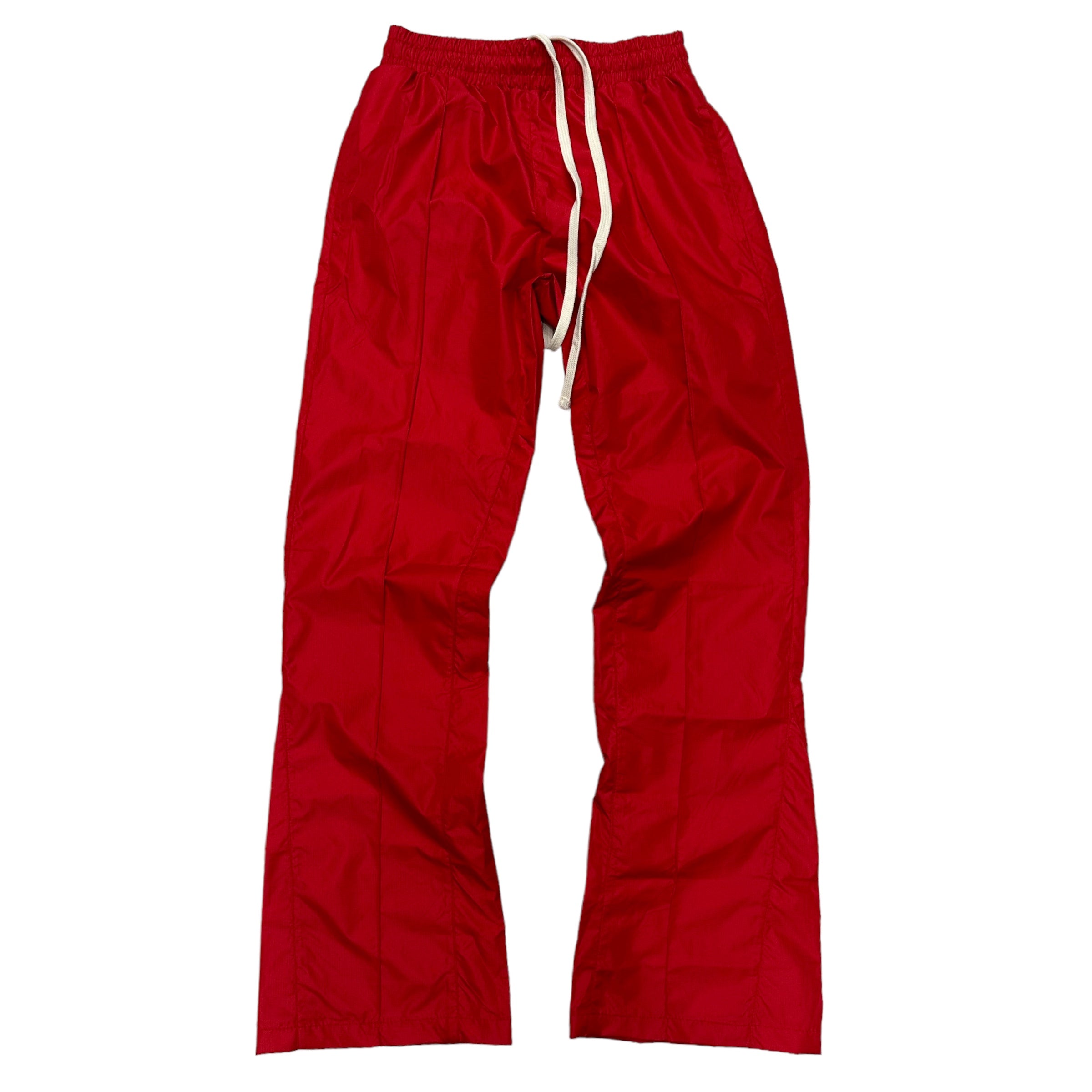 Narr Stacked Nylon Pants Red