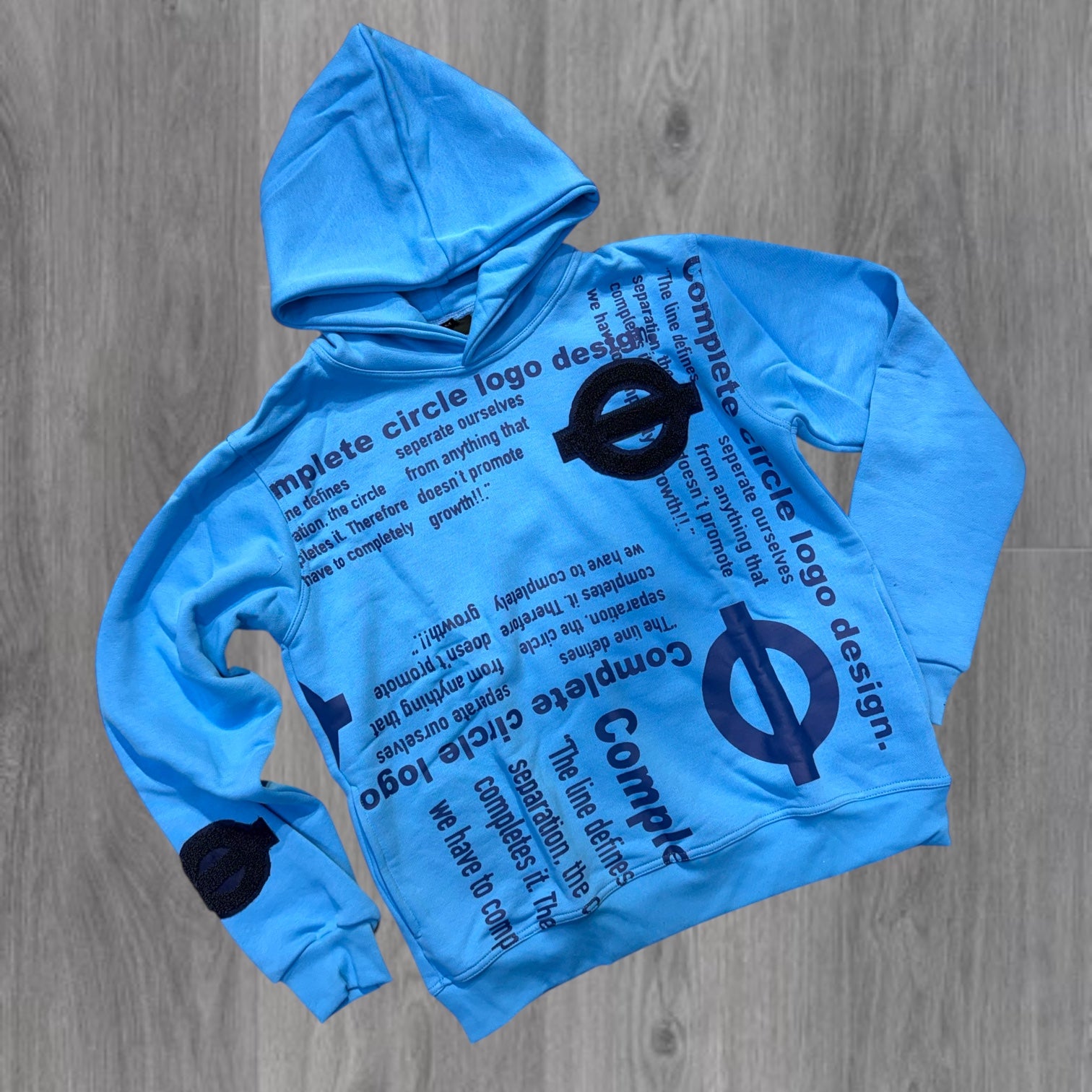 LRO - The Circle Hoodie - Blue