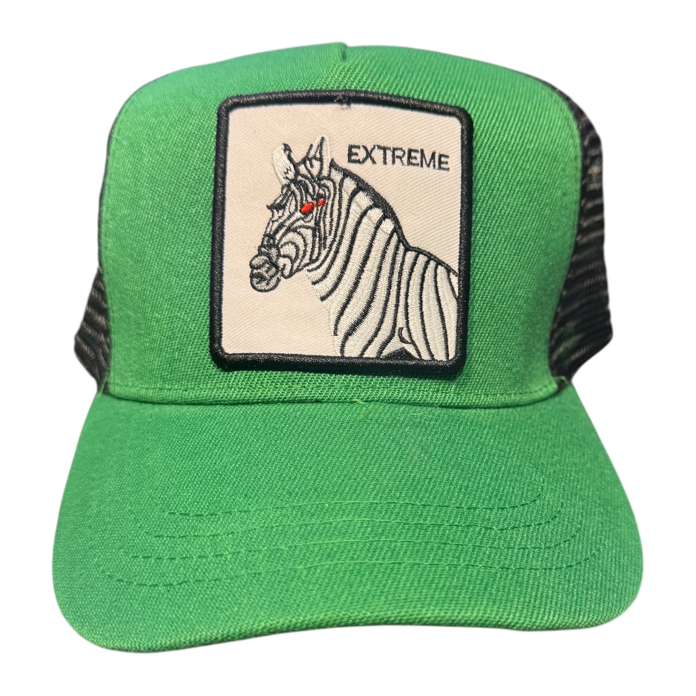 PC Zebra Trucker Hat Green/Black