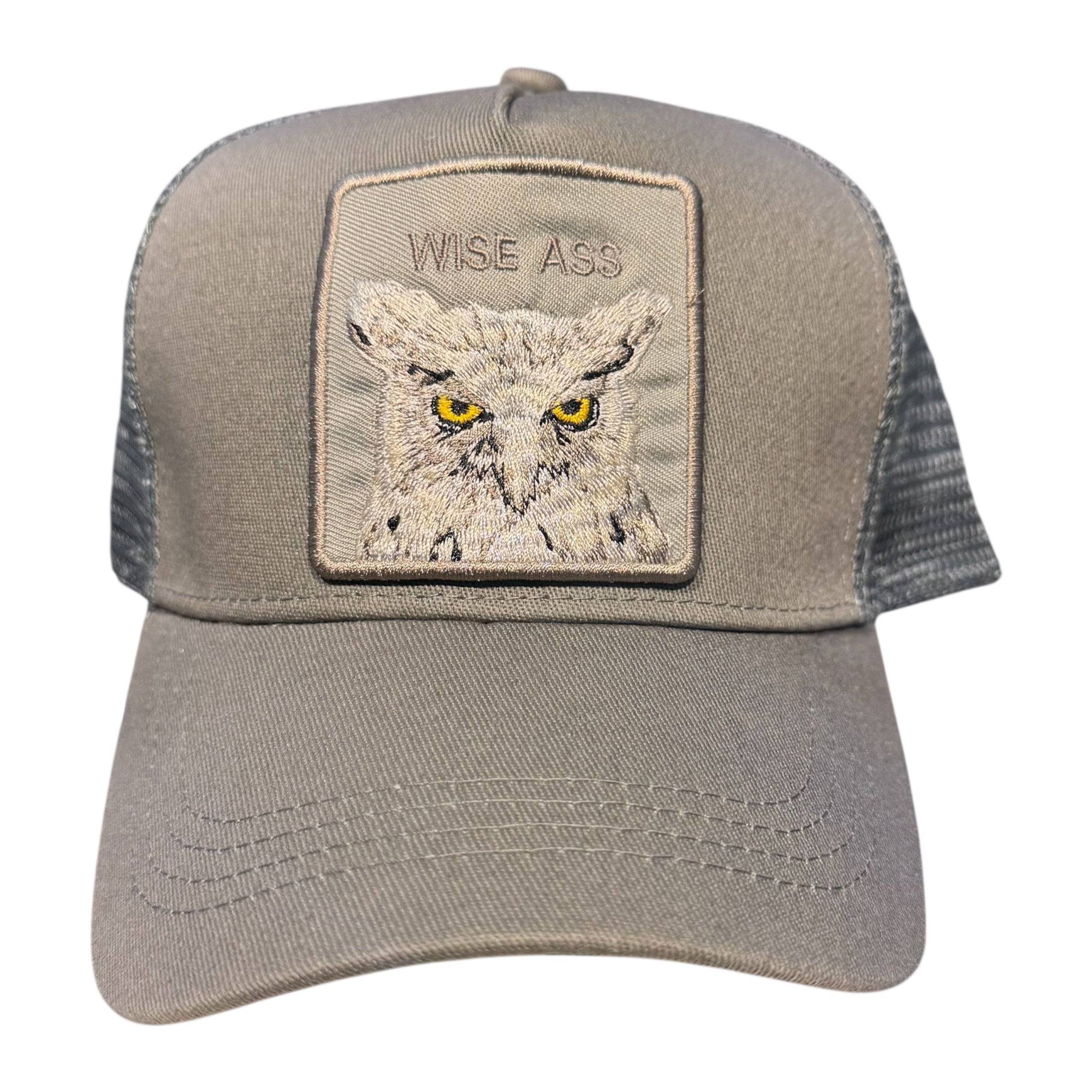PC Owl Trucker Hat Grey/Grey