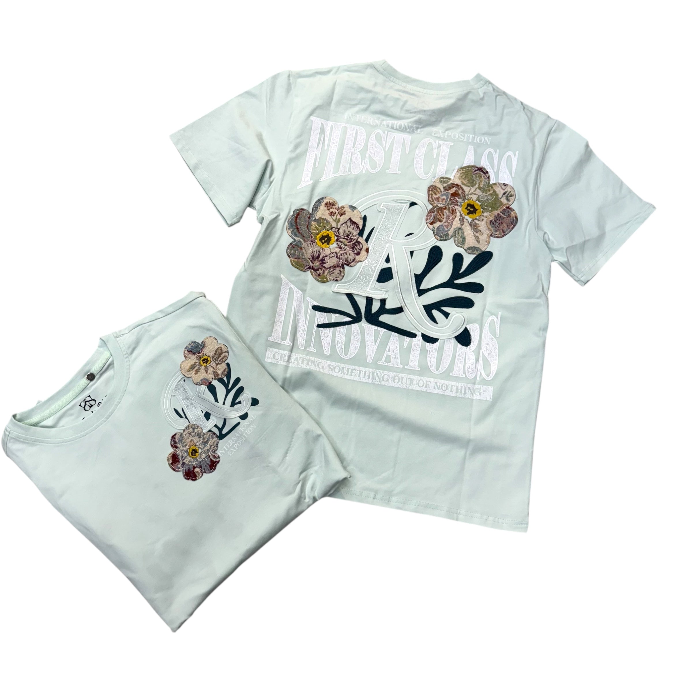 Rise Monaco Tpstry T-shirt Mint 25271