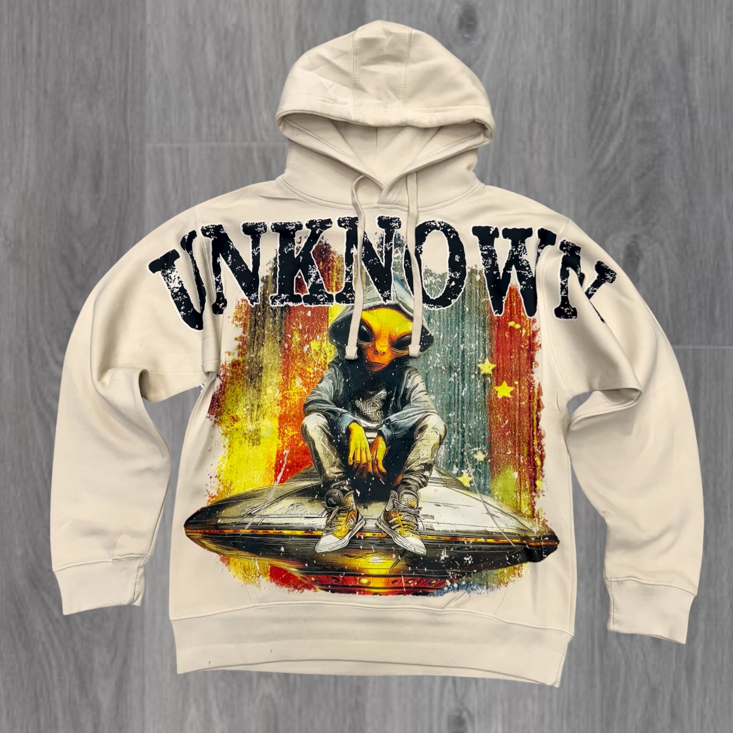 PC - Unknown Hoodie - Cream
