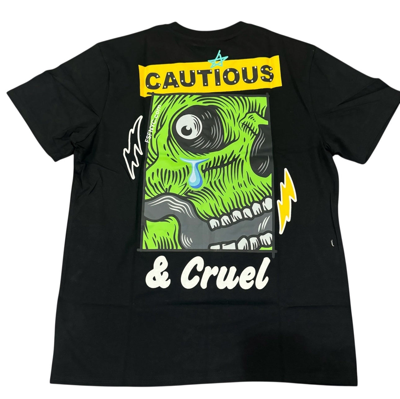 Rebel Cautious T-shirt Black 115