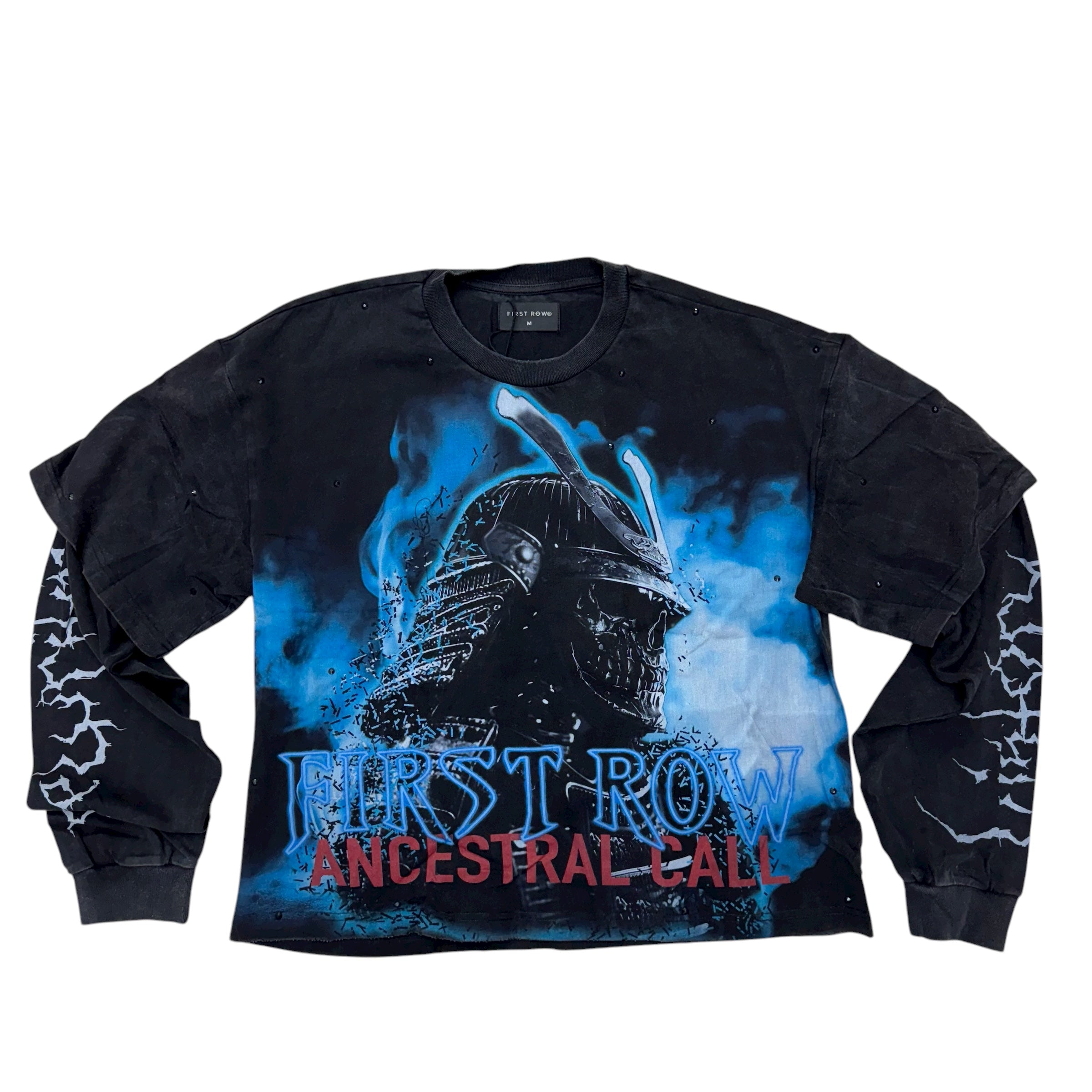 First Row - Call long sleeve T-Shirt Black