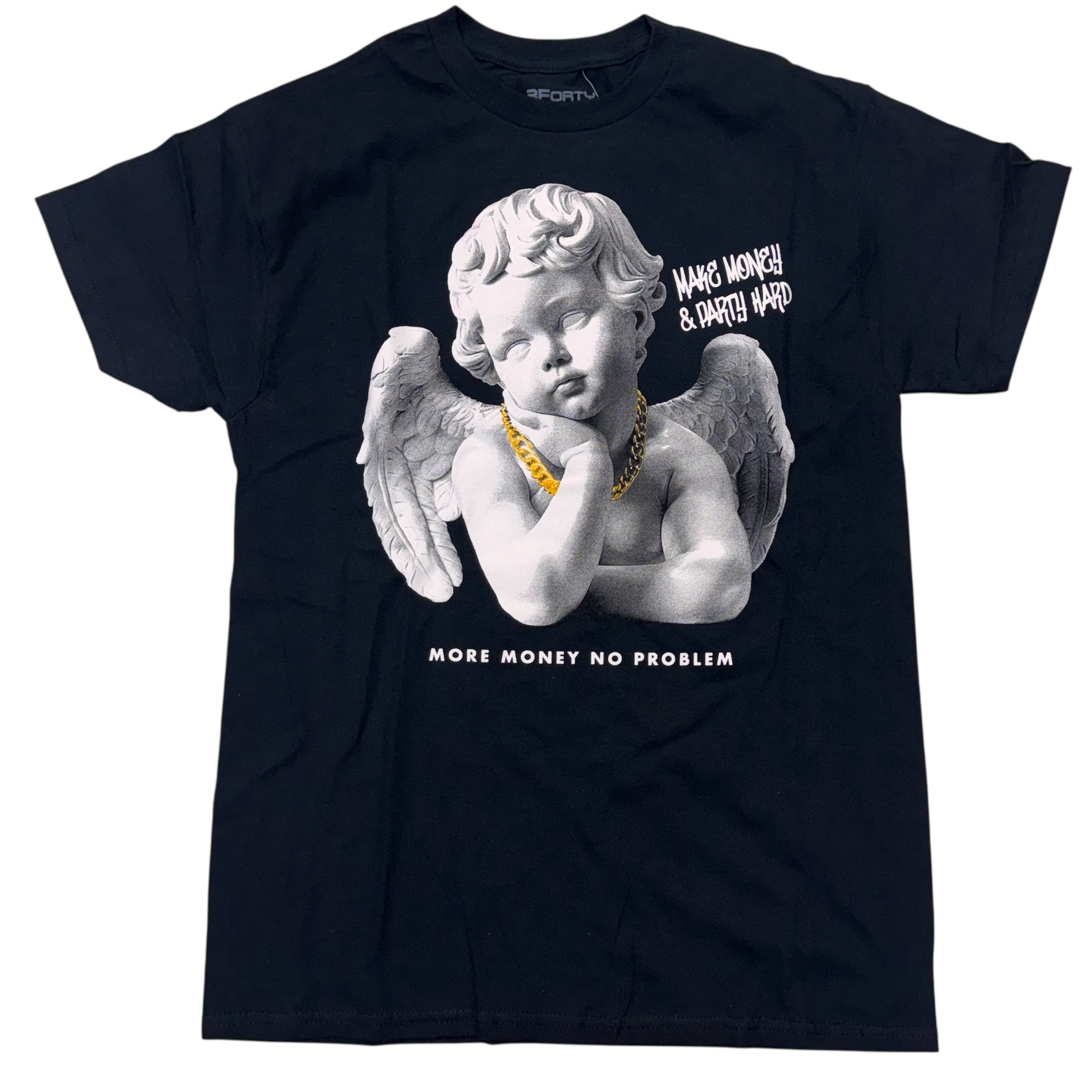 PC Make Money Party Hard T-Shirt Black
