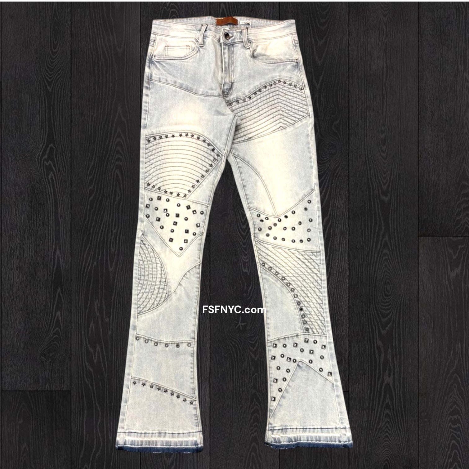 W - The Jabal Stacked Denim - Blue Stone - M8309D