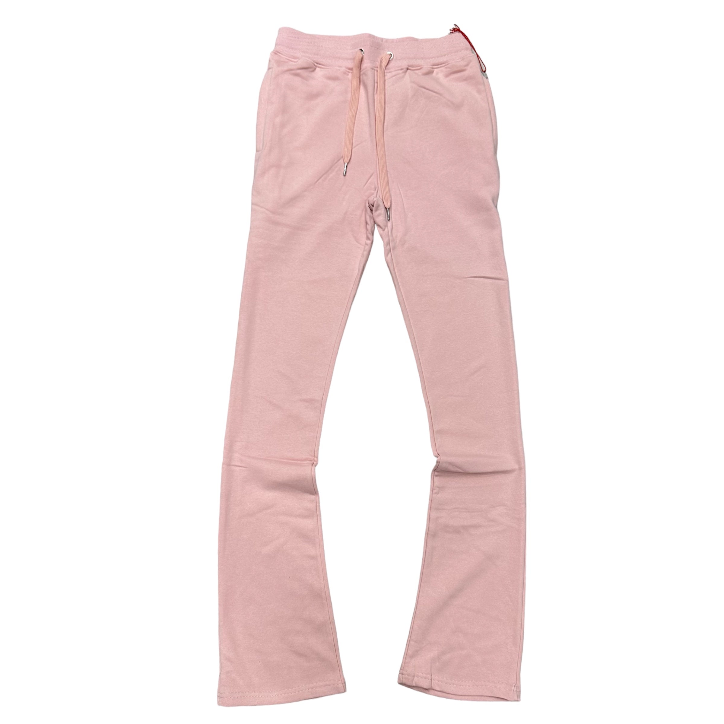 Armor Stacked Sweat Pants pink