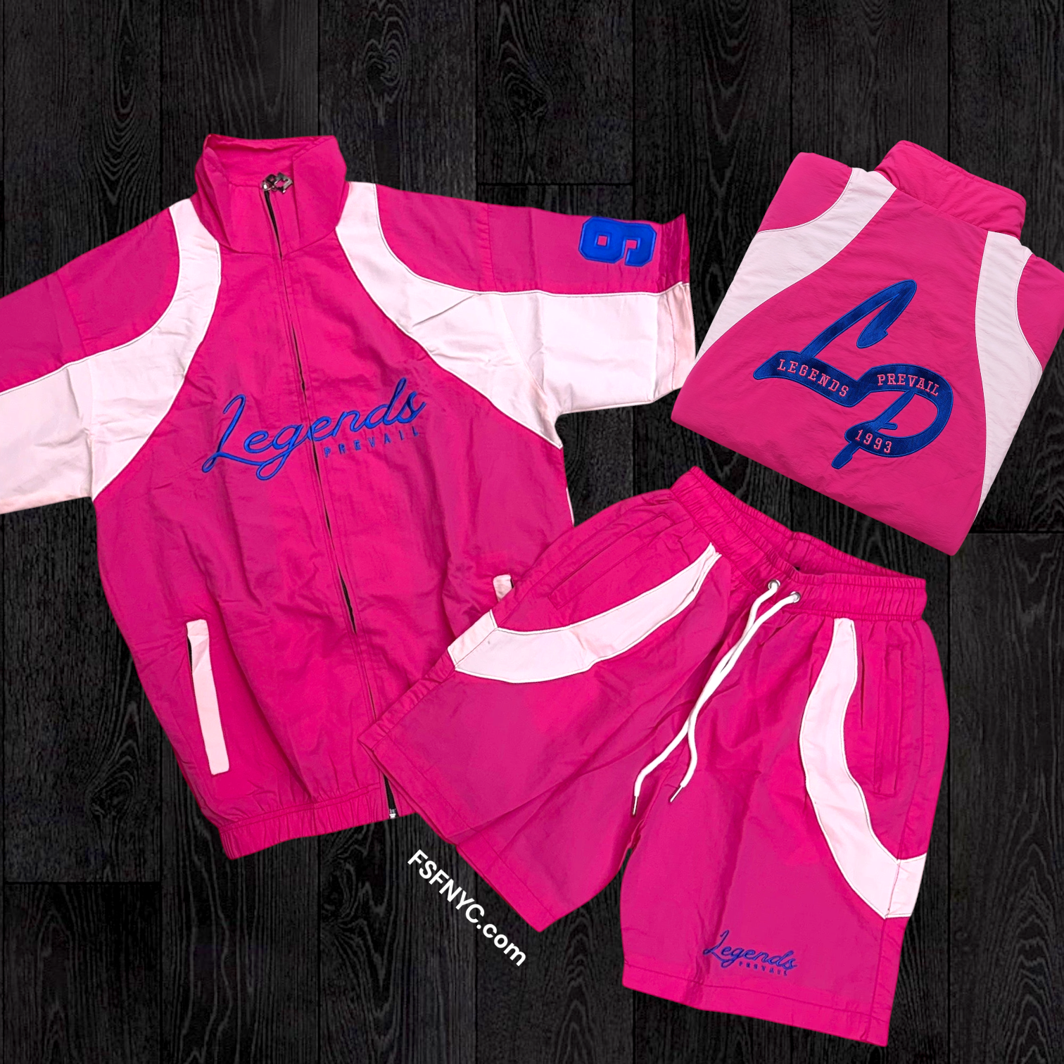 Prevail - LP Windbreaker Set - Hot Pink/Pink