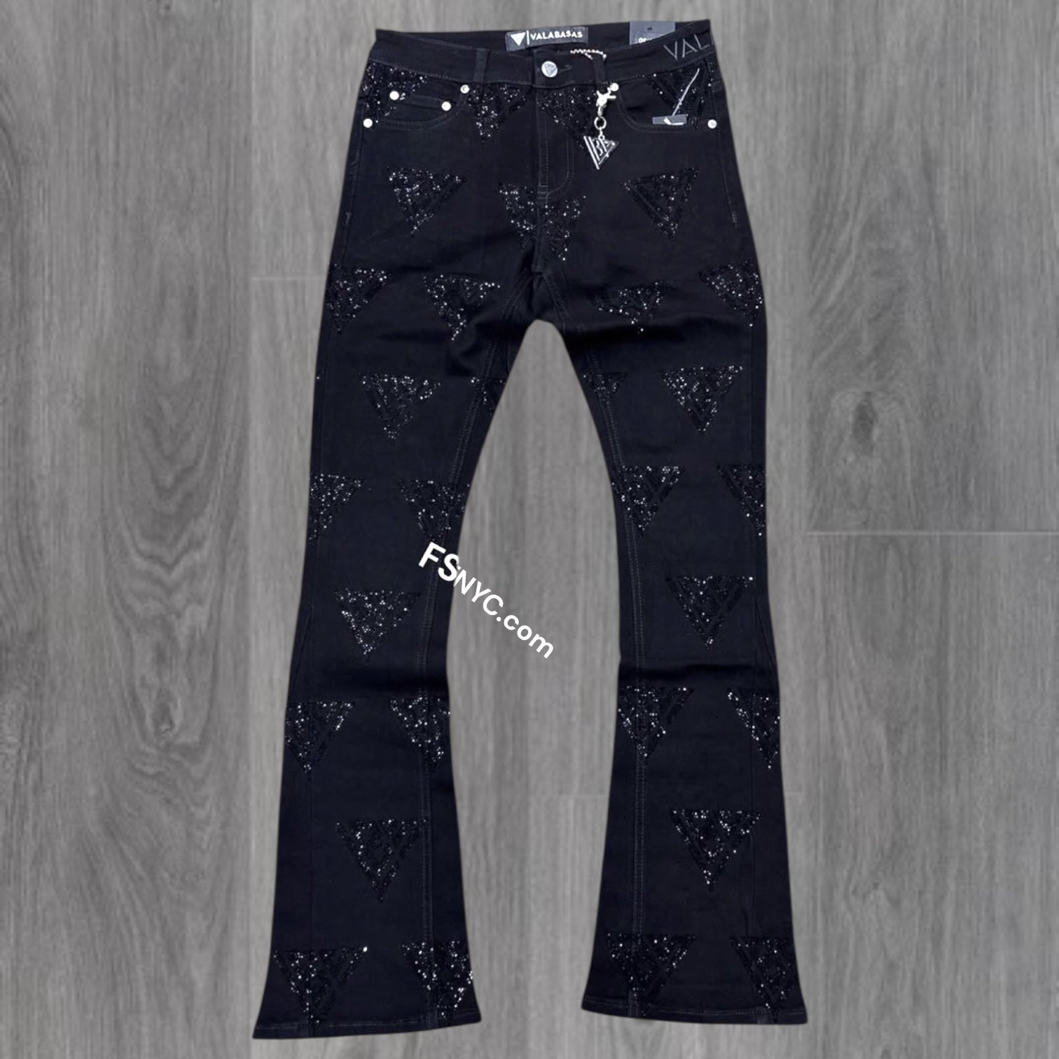 Valabasas - SHOW Stacked Denim - Jet Black - 1032 zi