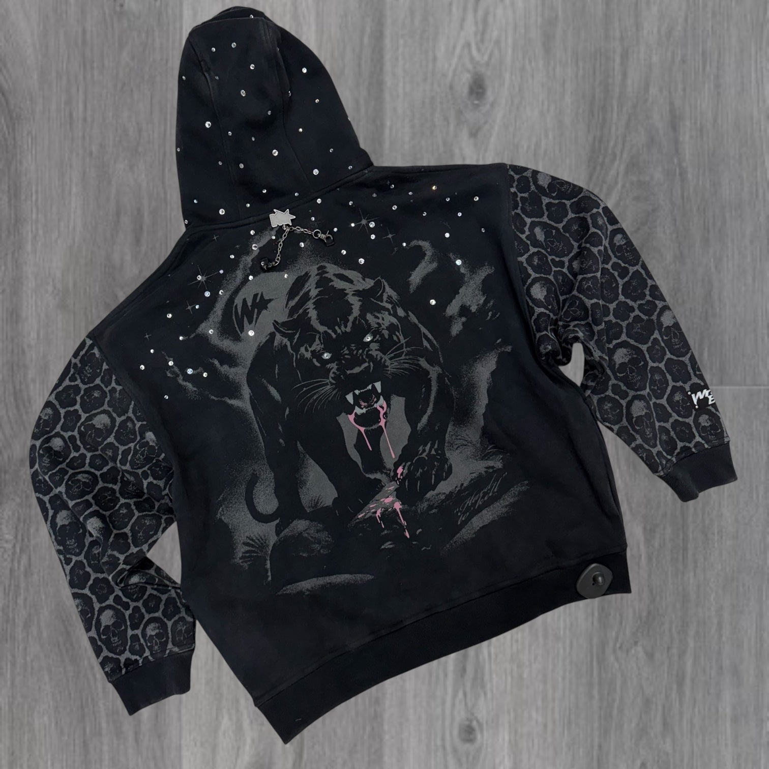 Wrath - Panther Hoodie - Black - 134