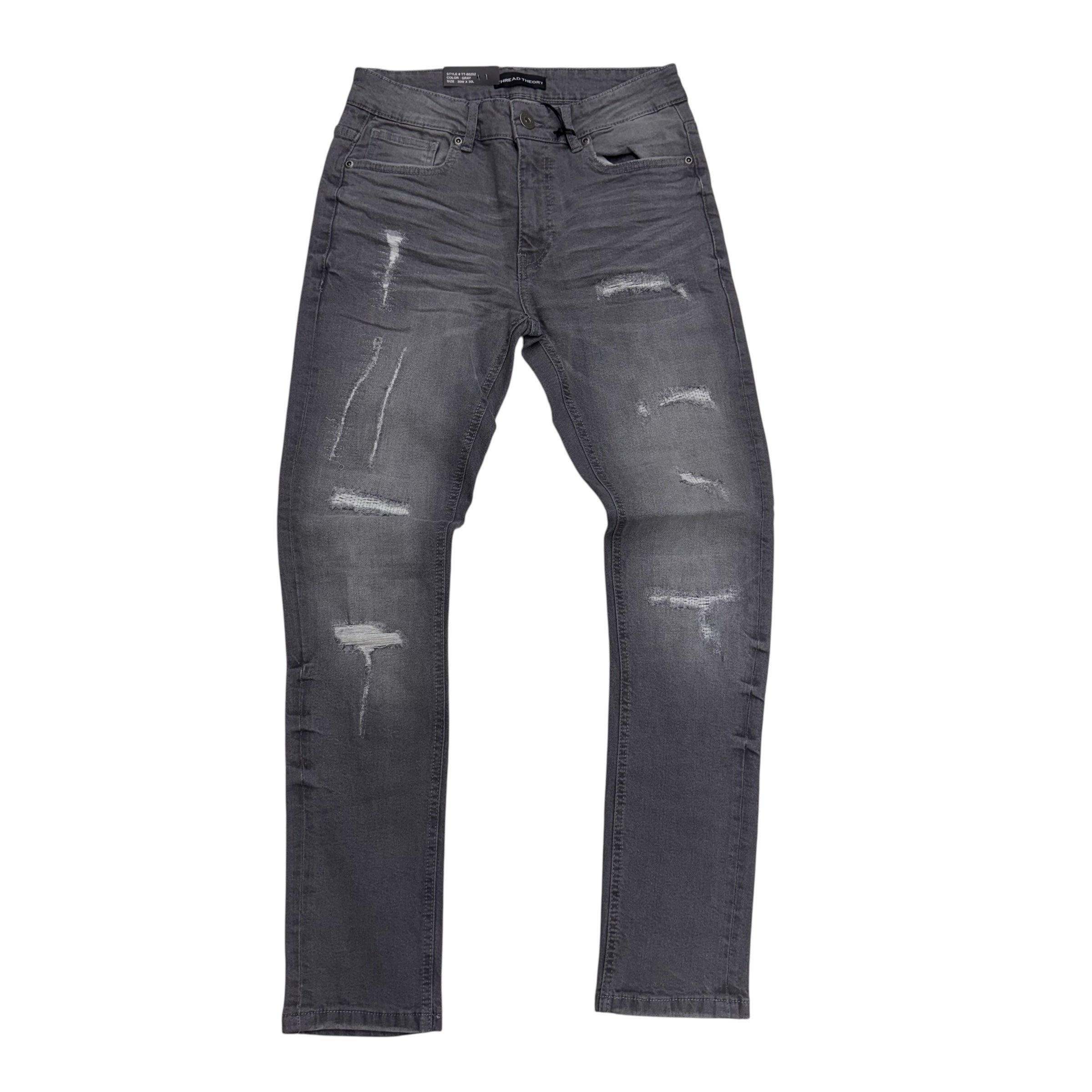 Mischief Distress Denim Grey 80252 M