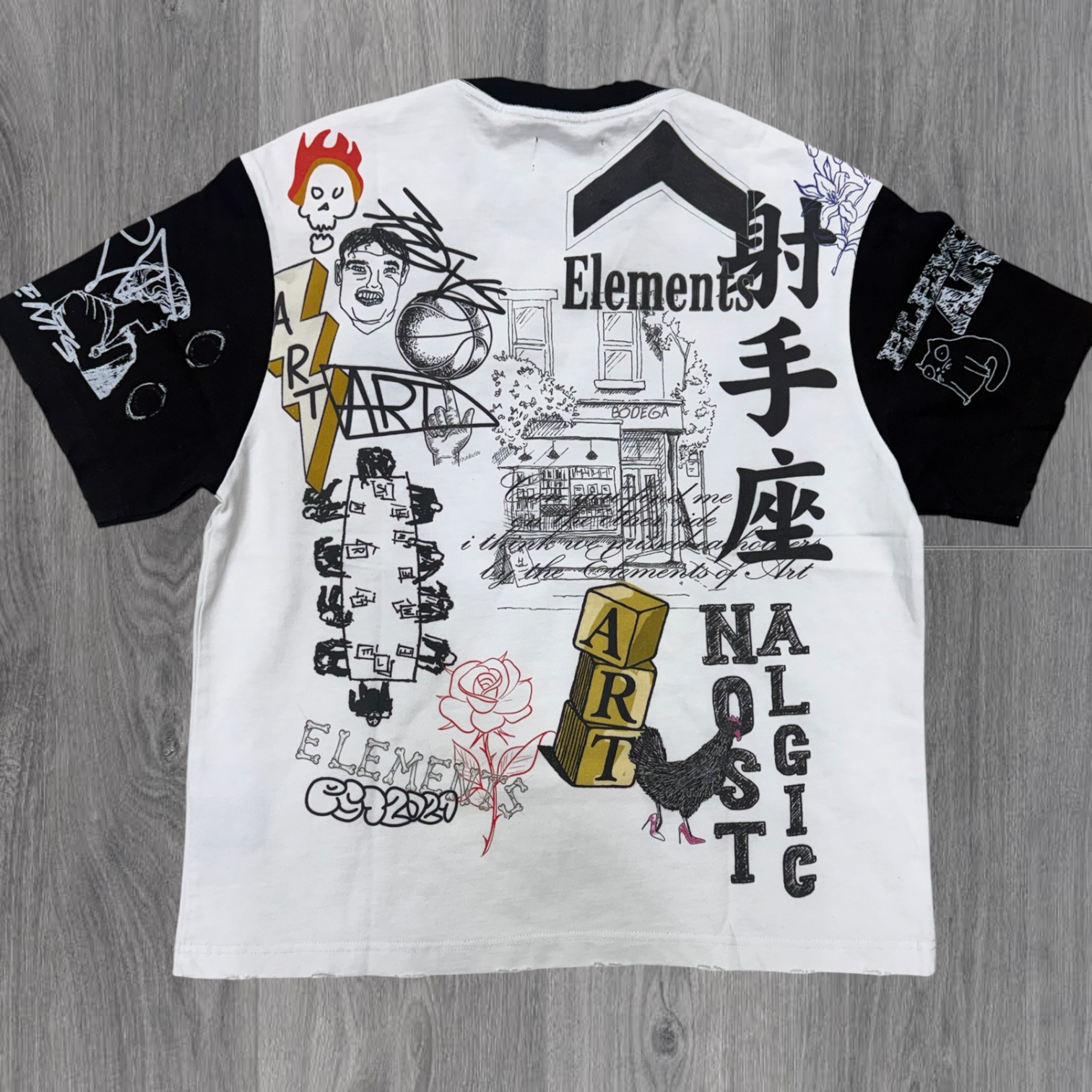 Elements - Manifesto Tee - white