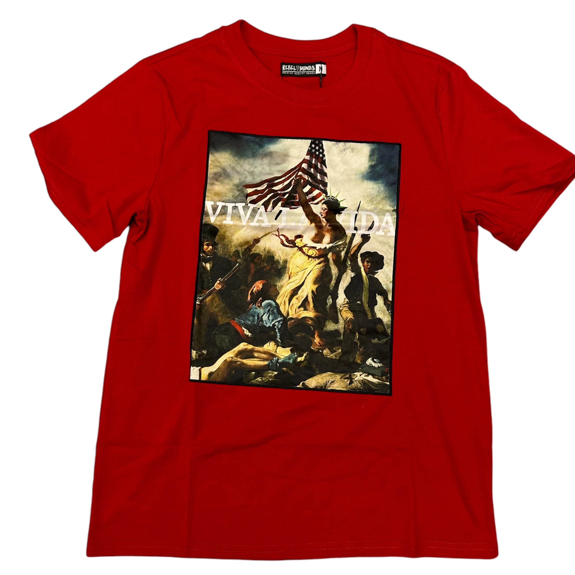 Rebel Viva T-shirt Red 171
