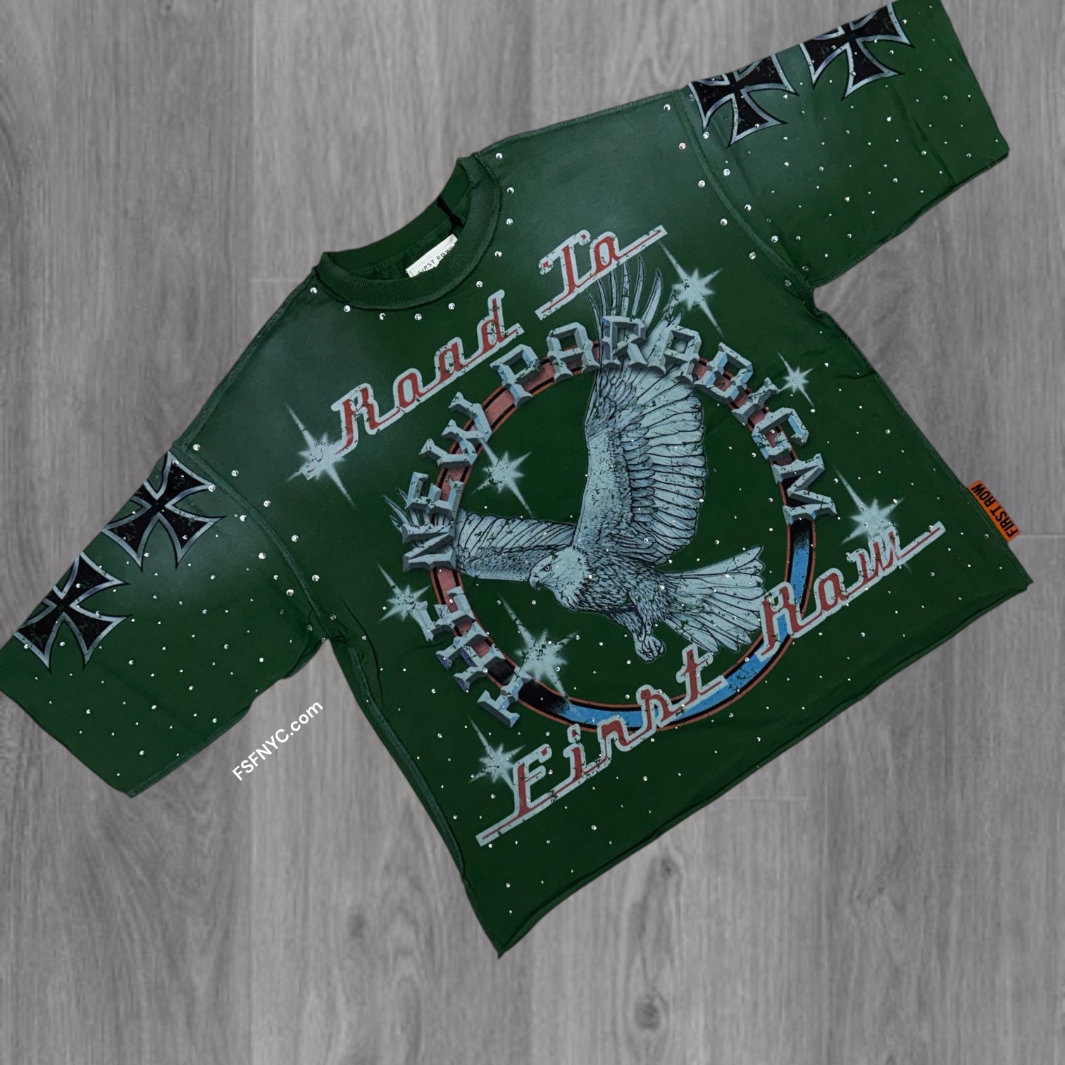 FR - iron Faith Crop Short Set - Hunter