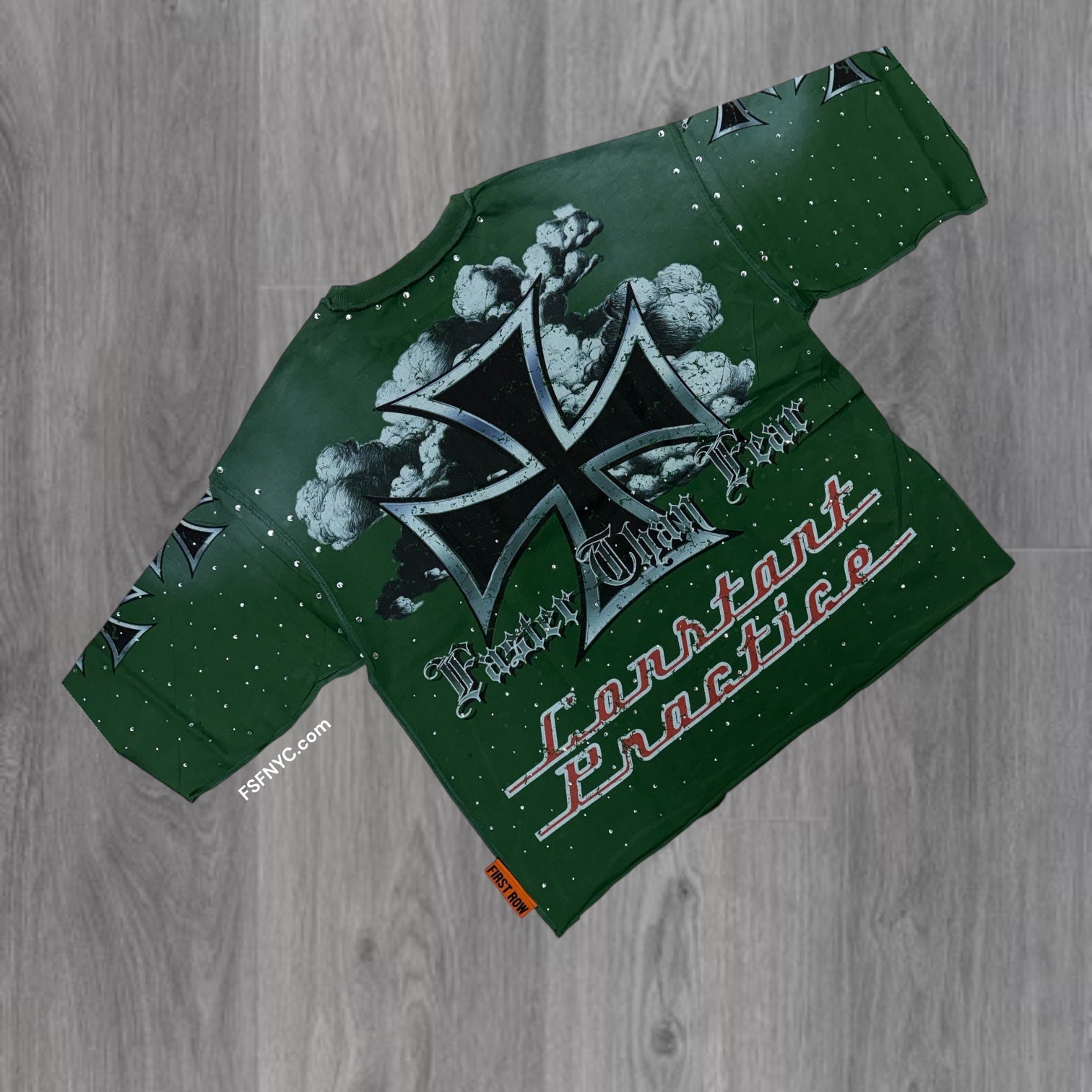 FR - iron Faith Crop Short Set - Hunter