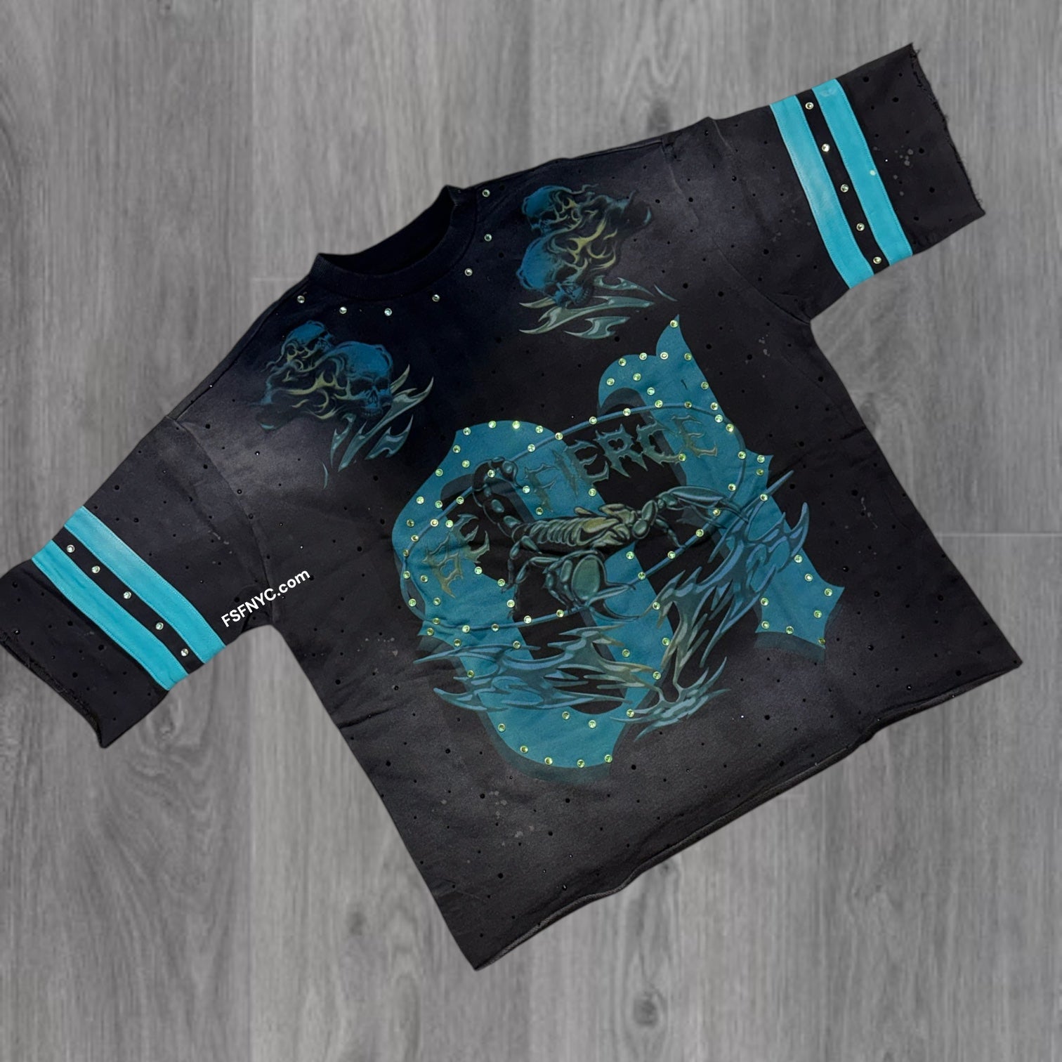 FR - Fierce Tribal Short Set - Black Wash