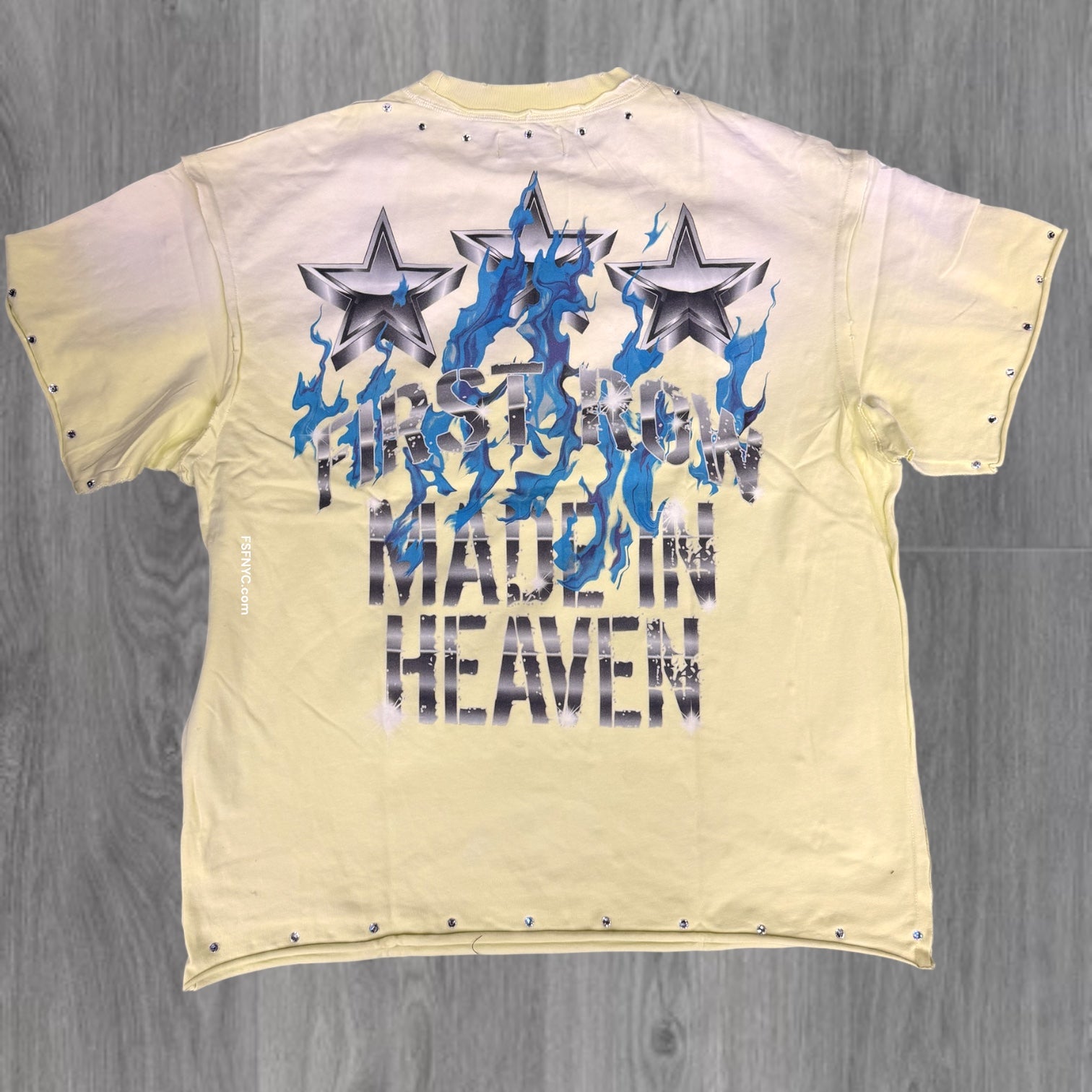 FR - Flame Angel T-shirt - Yellow - 2236