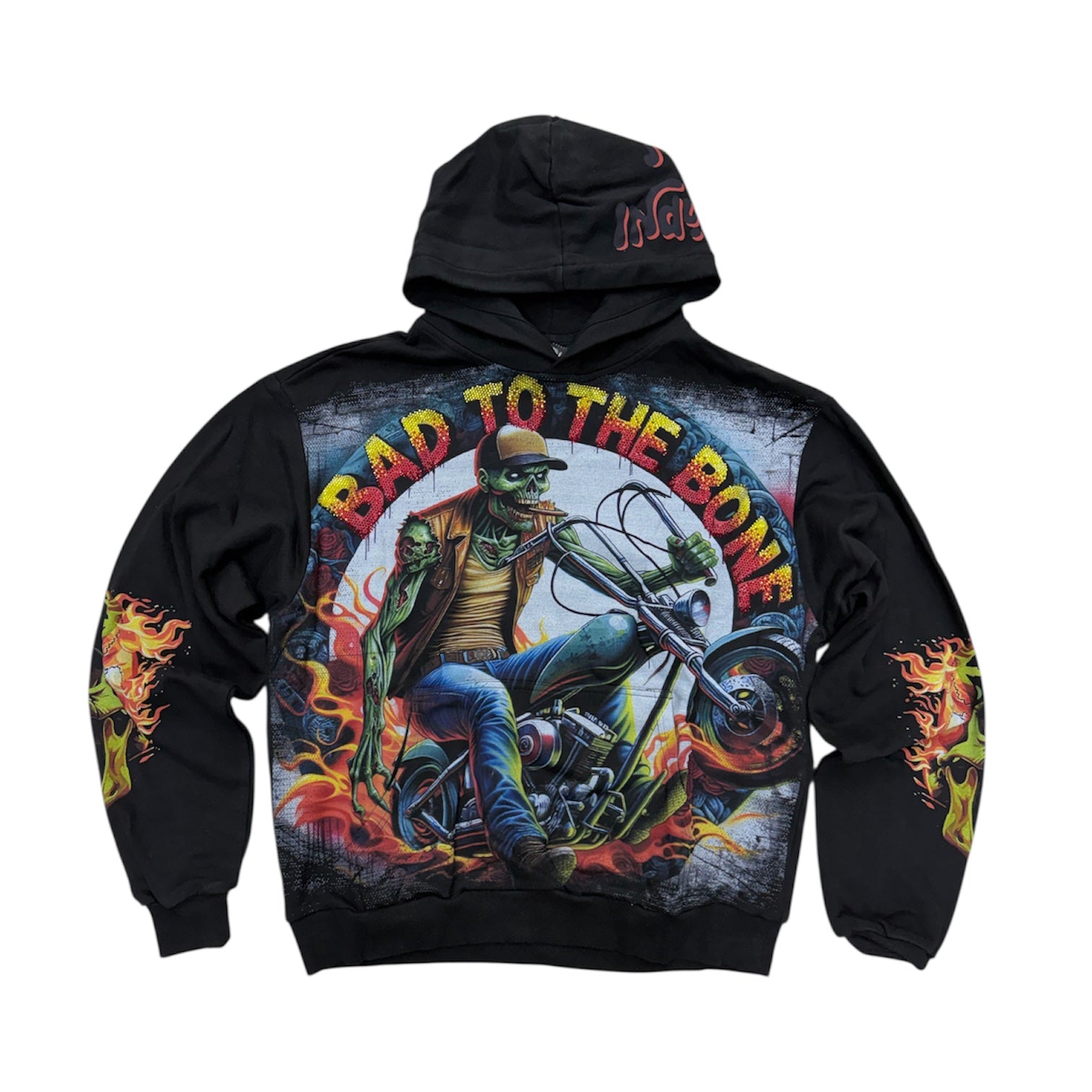 Stray - Bad To The Bone Pullover  Hoodie - Black - 1520