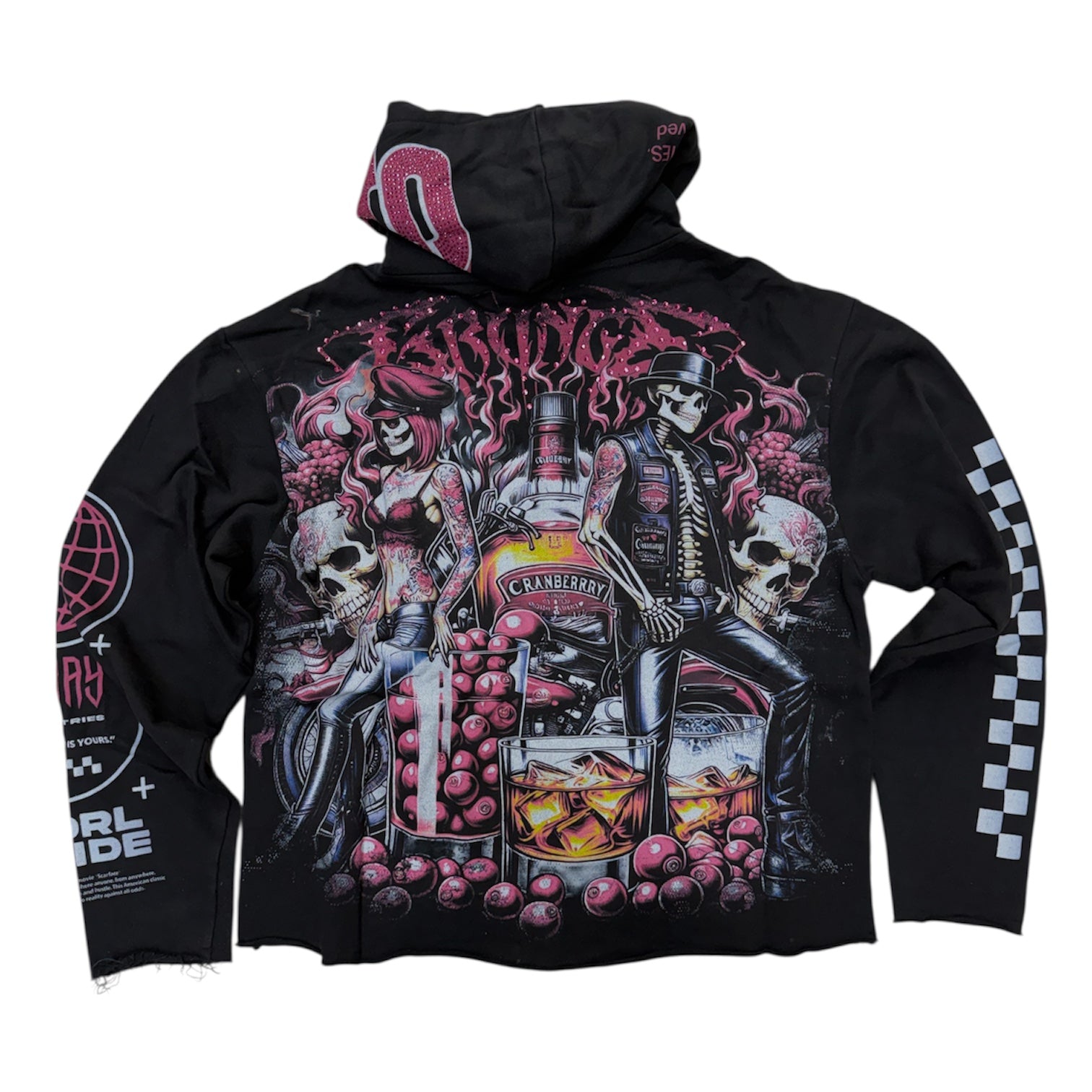 Stray - Country Side Zip Hoodie - Black - 1555