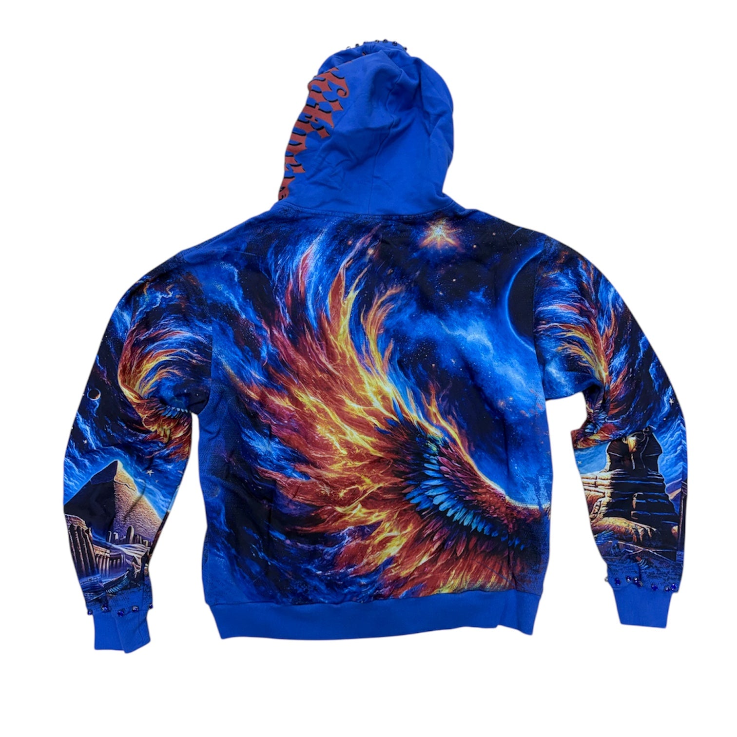 Stray - Fly Zip up Crystal Hoodie - Royal - 1513