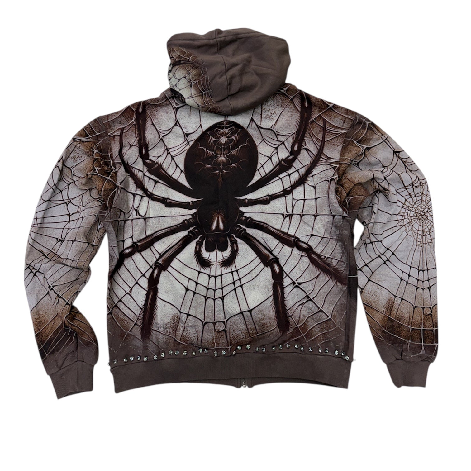 Stray - Web up Crystal Hoodie - Coca - 1549