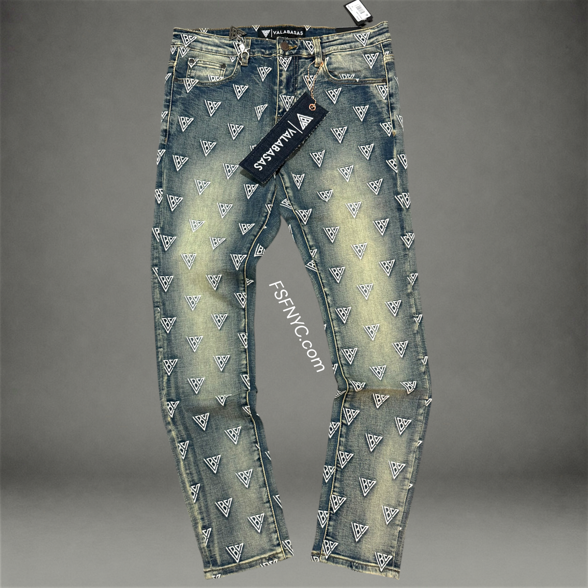 Valabasas - Caelune Skinny Jeans - Vintage Blue - 1029