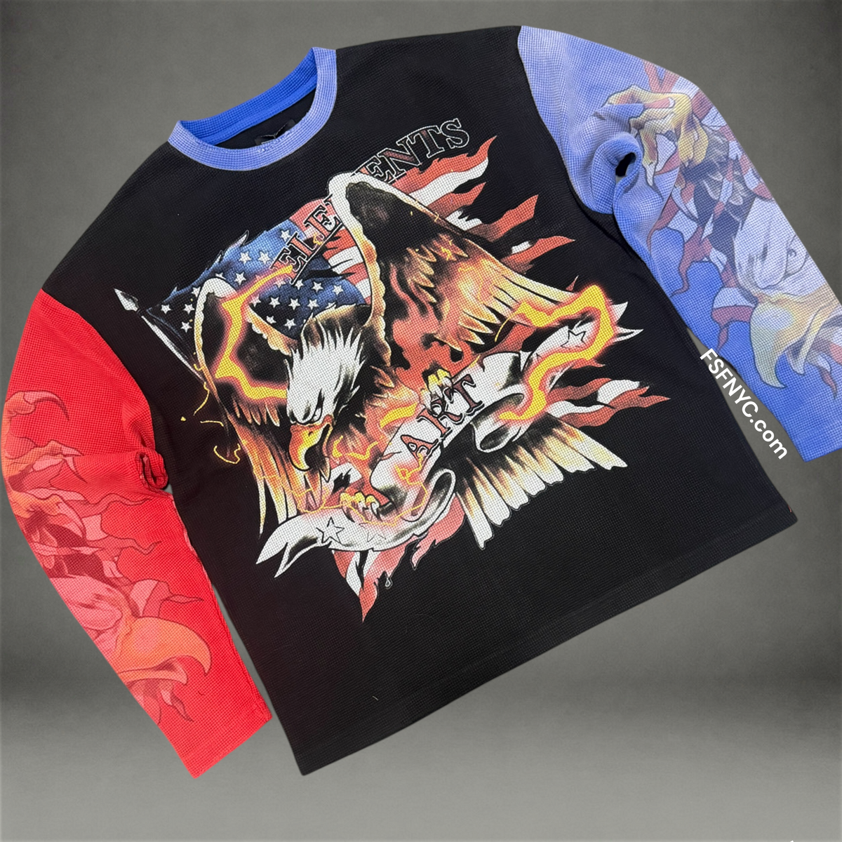 Elements of Art - Americana Thermal - Black/Multi - EA-ATH