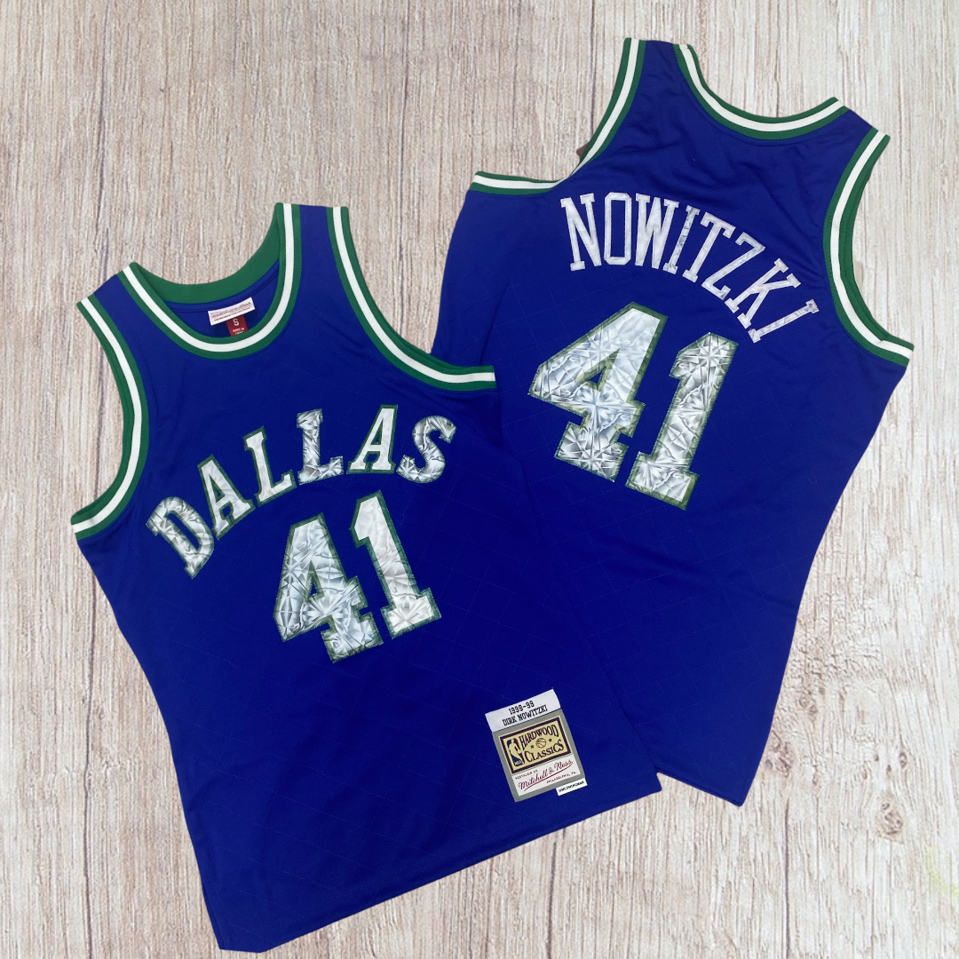 Mitchell&Ness Hologram 75h Anniversary Mavs D.N Royal