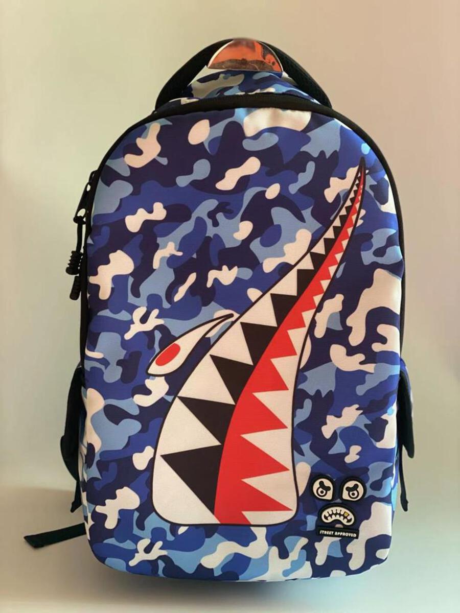 Approved Backpack shark Blue Camo