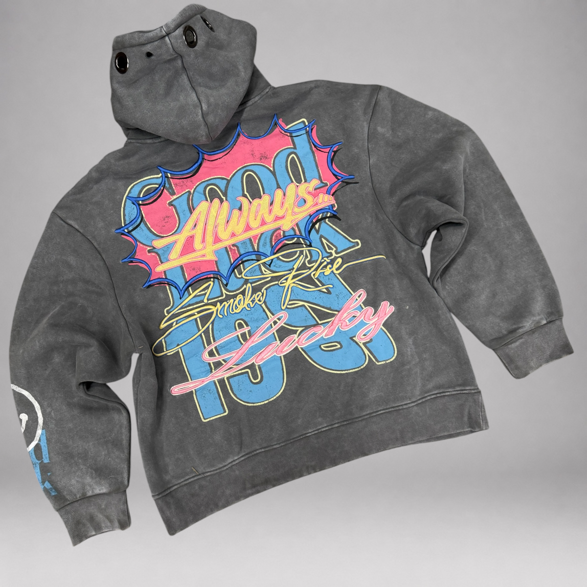 Rise - Always Luck Hoodie - C.Grey - P560