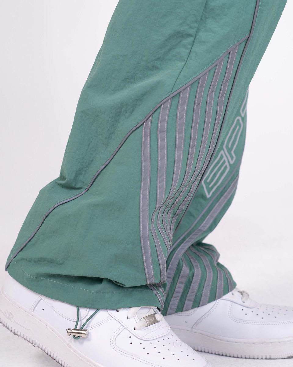 EPTM - Kappa windbreaker Pants - Sage - 949