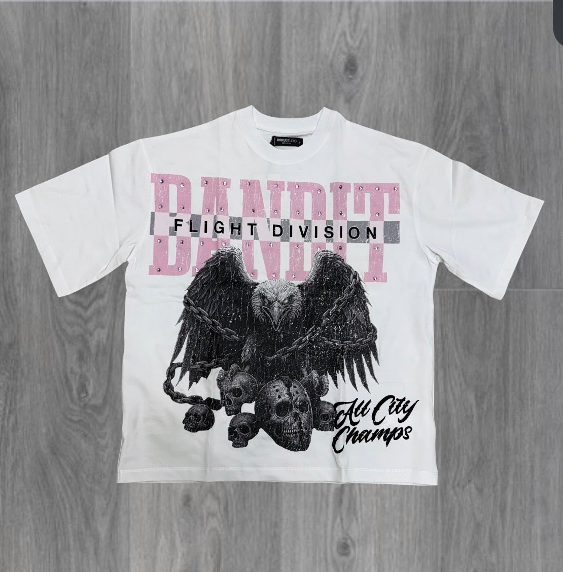 Roku - Bandit T-shirt - White 2038