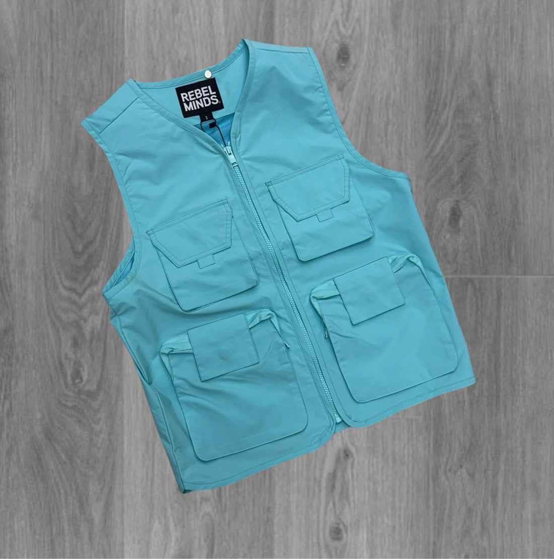 Rebel - Utility Nylon vest  - Mint  - 510
