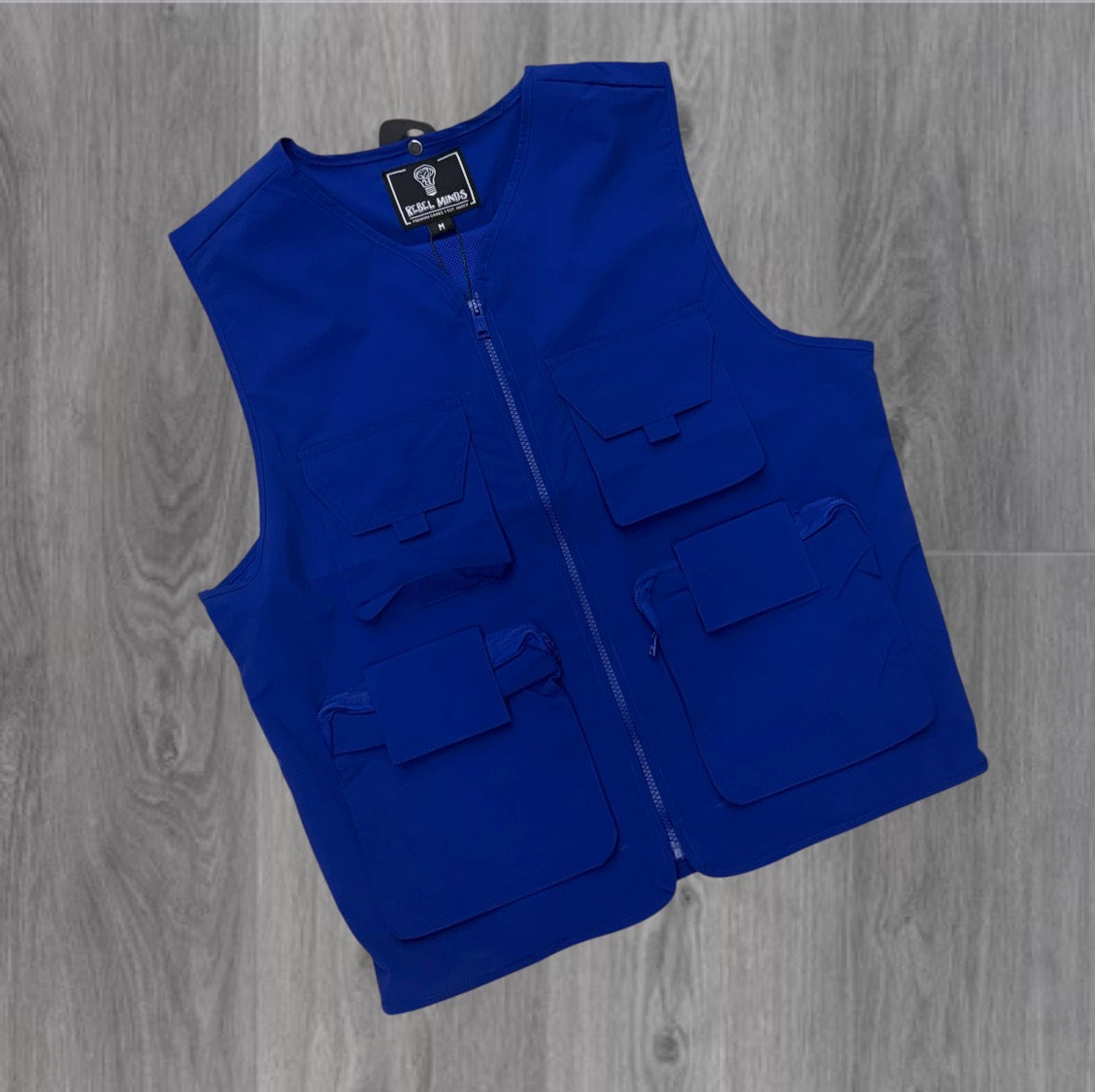 Rebel - Utility Nylon vest  -Royal- 510