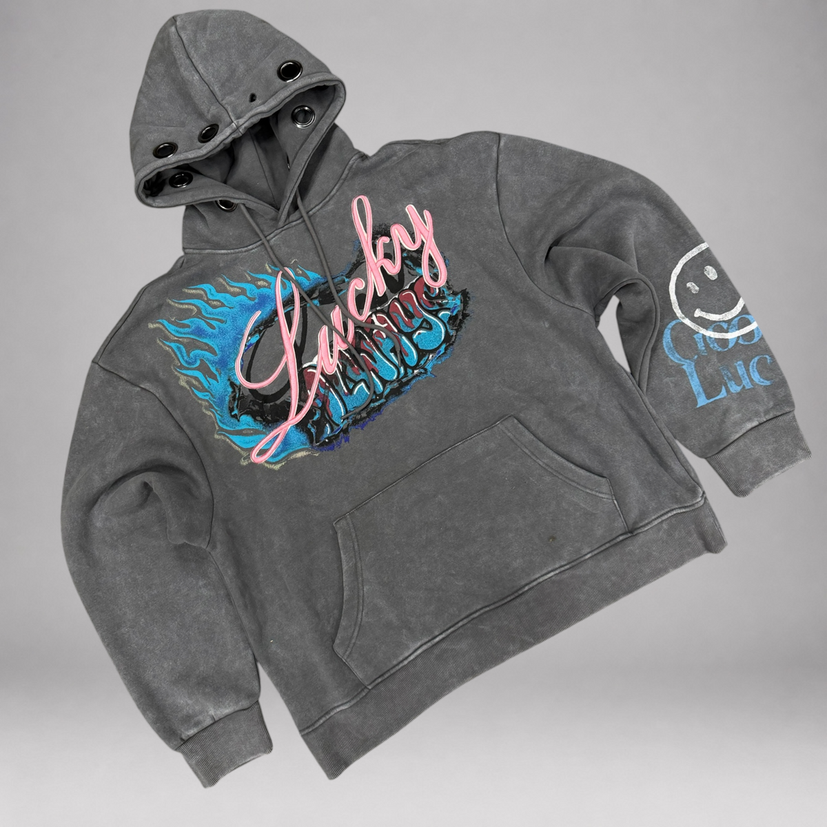 Rise - Always Luck Hoodie - C.Grey - P560