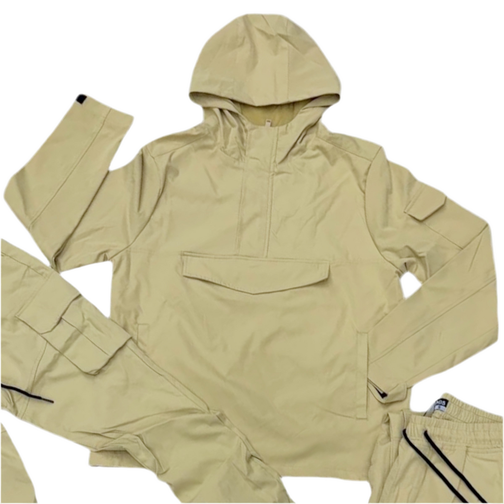 Rebel - Anorak Nylon Pullover (khaki) 522 422