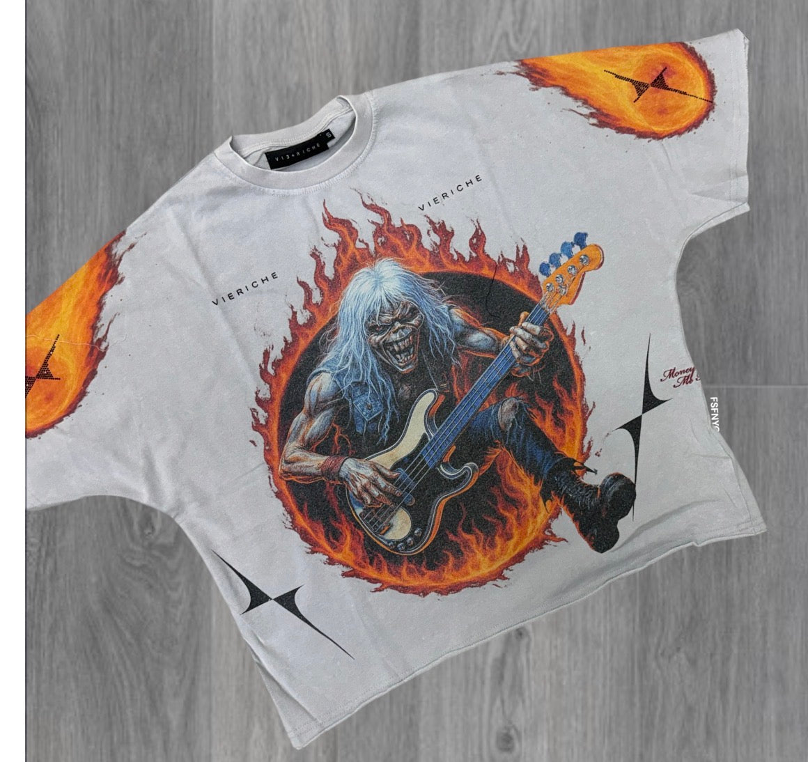 VR - Meteor Rock T-shirt - Grey - 2005