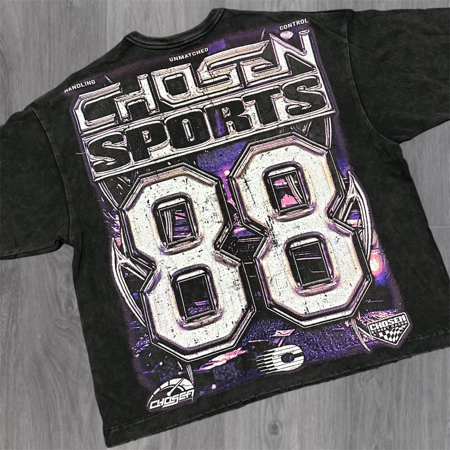 Champion Race “88” T-shirt - Black - 6144